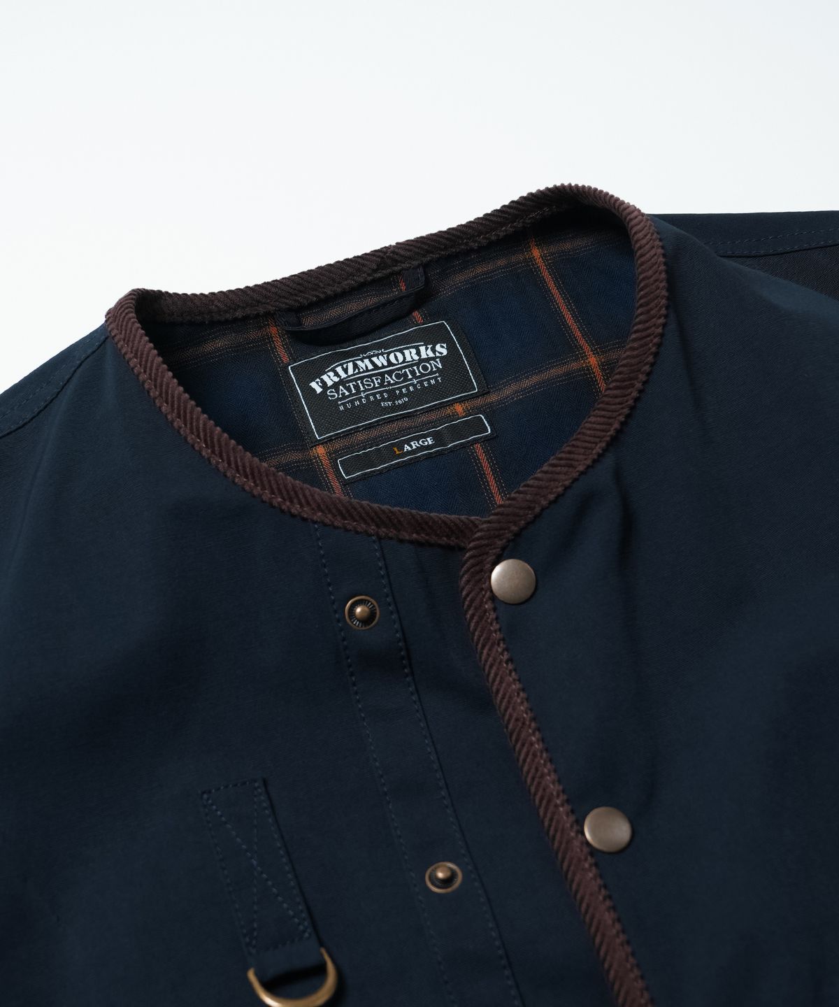 프리즘웍스(FRIZMWORKS) HERITAGE HUNTING VEST _ NAVY