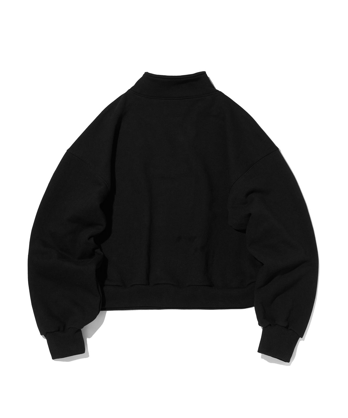 스웨이드(SUADE) HALF ZIP UP [BLACK]