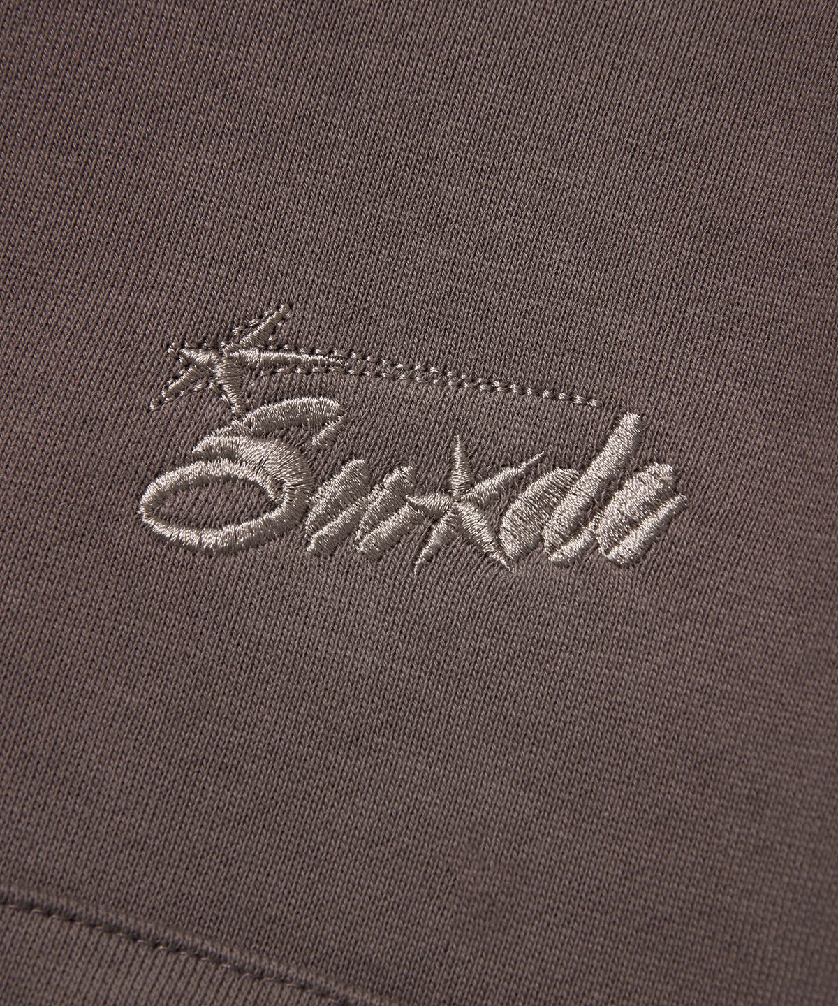 스웨이드(SUADE) CROP HOOD ZIP UP [MOCHA BROWN]
