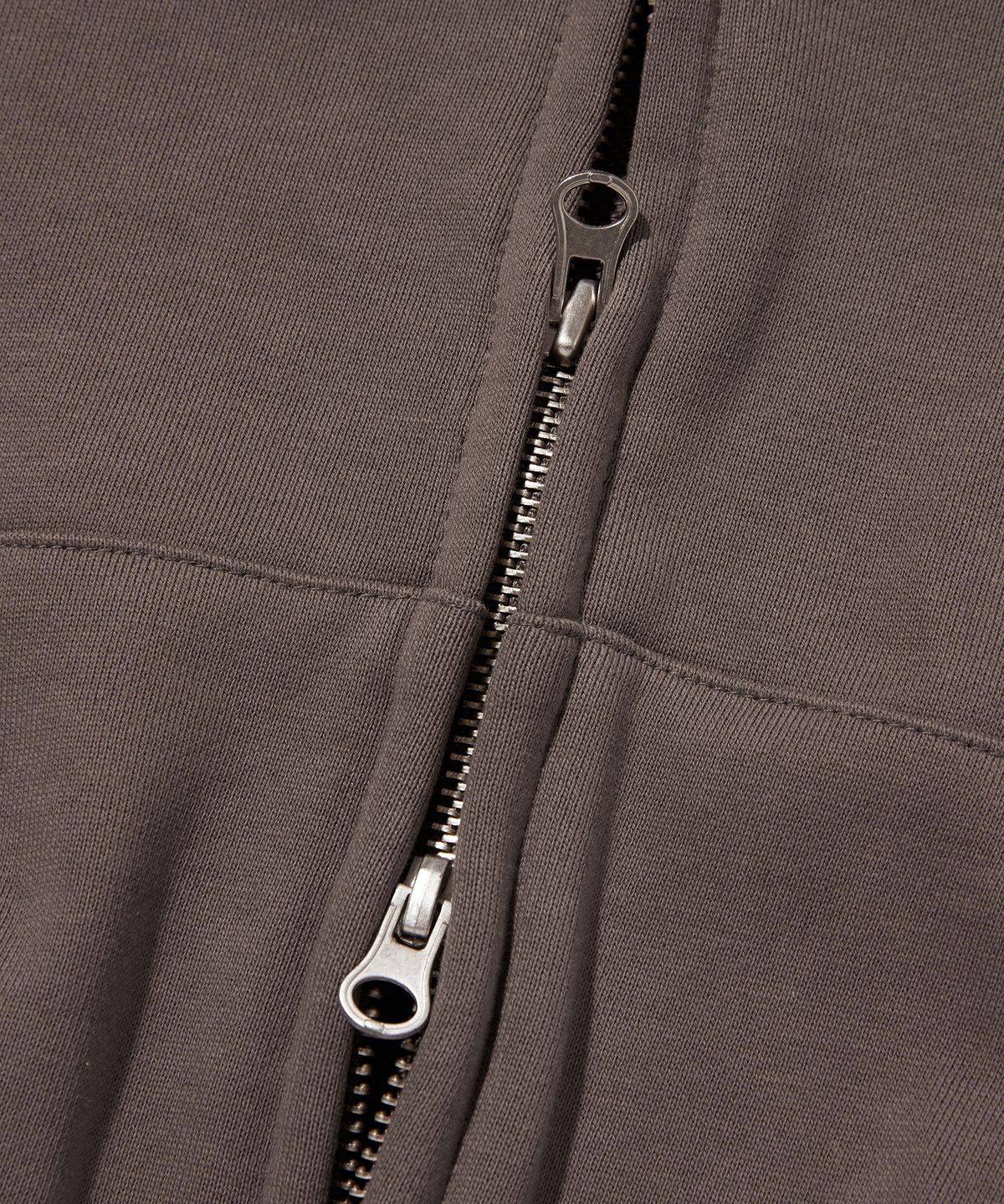 스웨이드(SUADE) CROP HOOD ZIP UP [MOCHA BROWN]