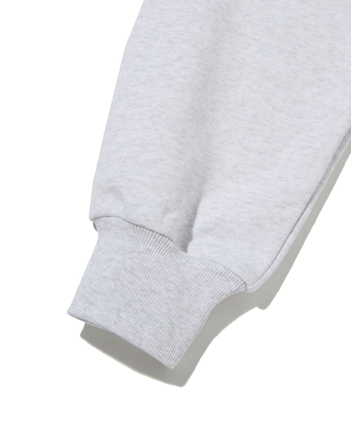 스웨이드(SUADE) CROP HOOD ZIP UP [MELANGE GRAY]