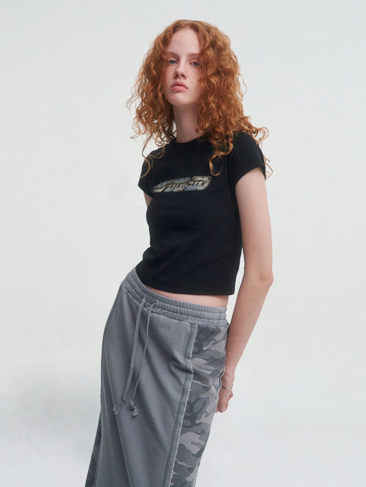 뚜오미오(TUOMIO) LOGO BABY T-SHIRTS [BLACK]