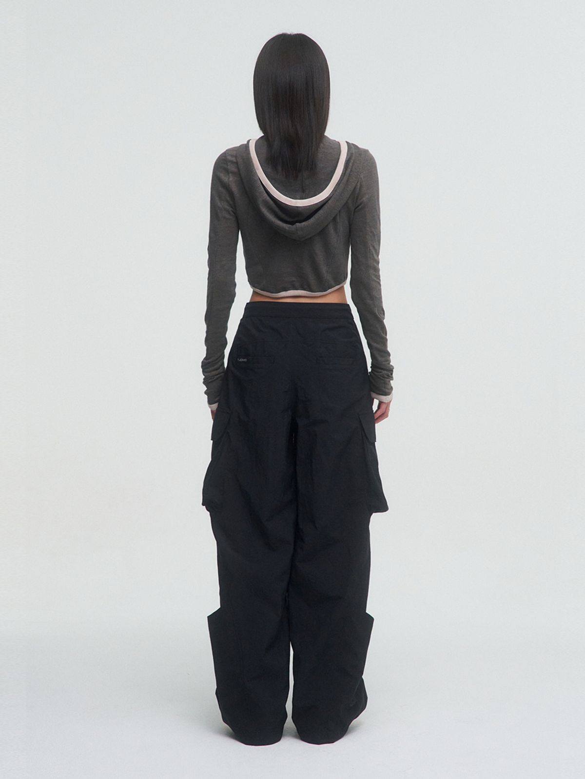 뚜오미오(TUOMIO) VINTAGE STRING HOOD [CHARCOAL]