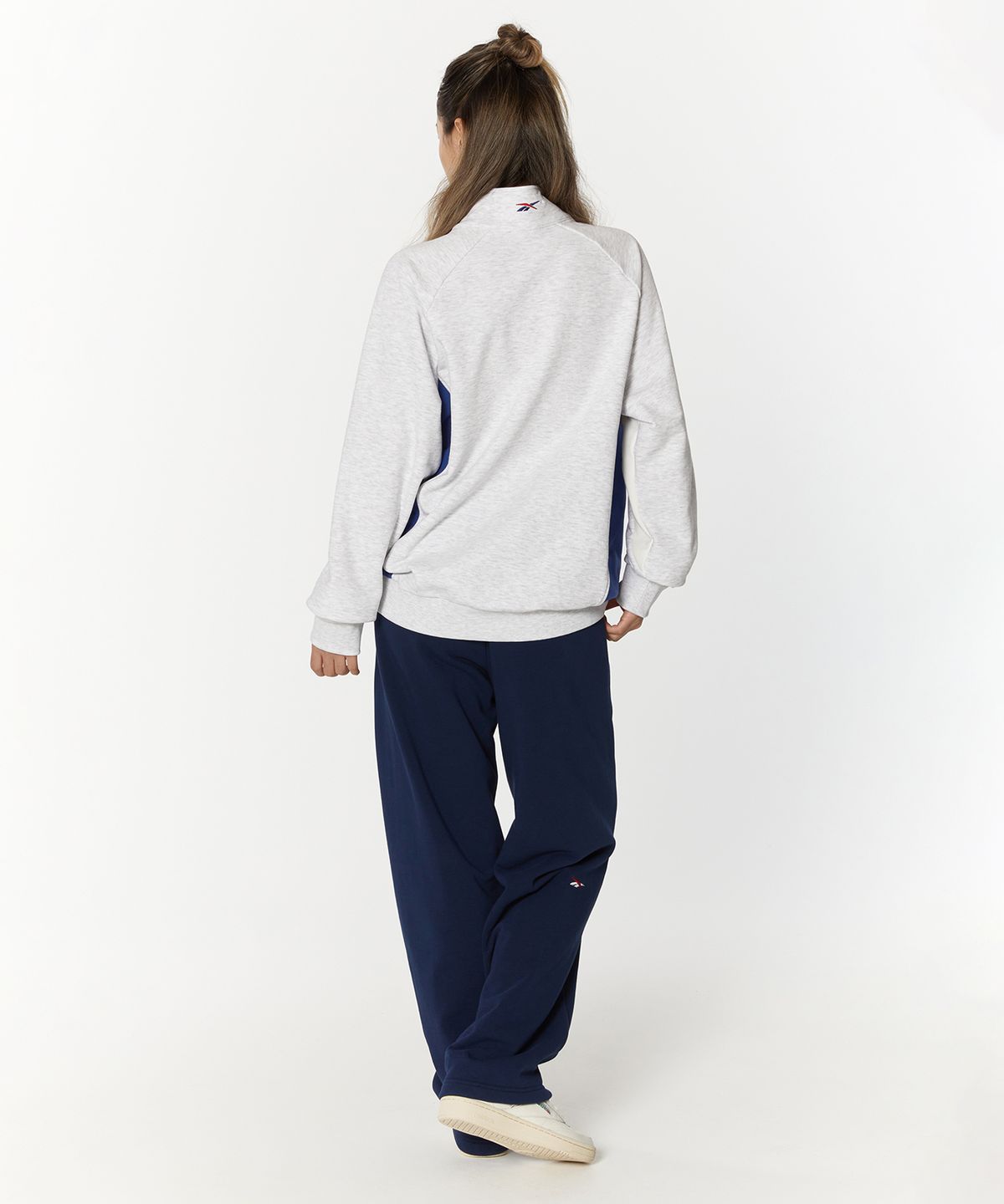 리복(REEBOK) 웜업 스웨트 팬츠 - 네이비