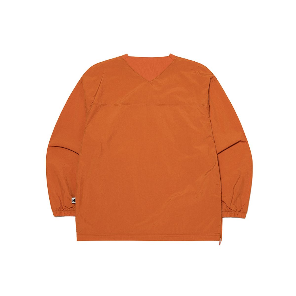코닥(KODAK) 에센셜 워딩로고 피스테 맨투맨 ORANGE