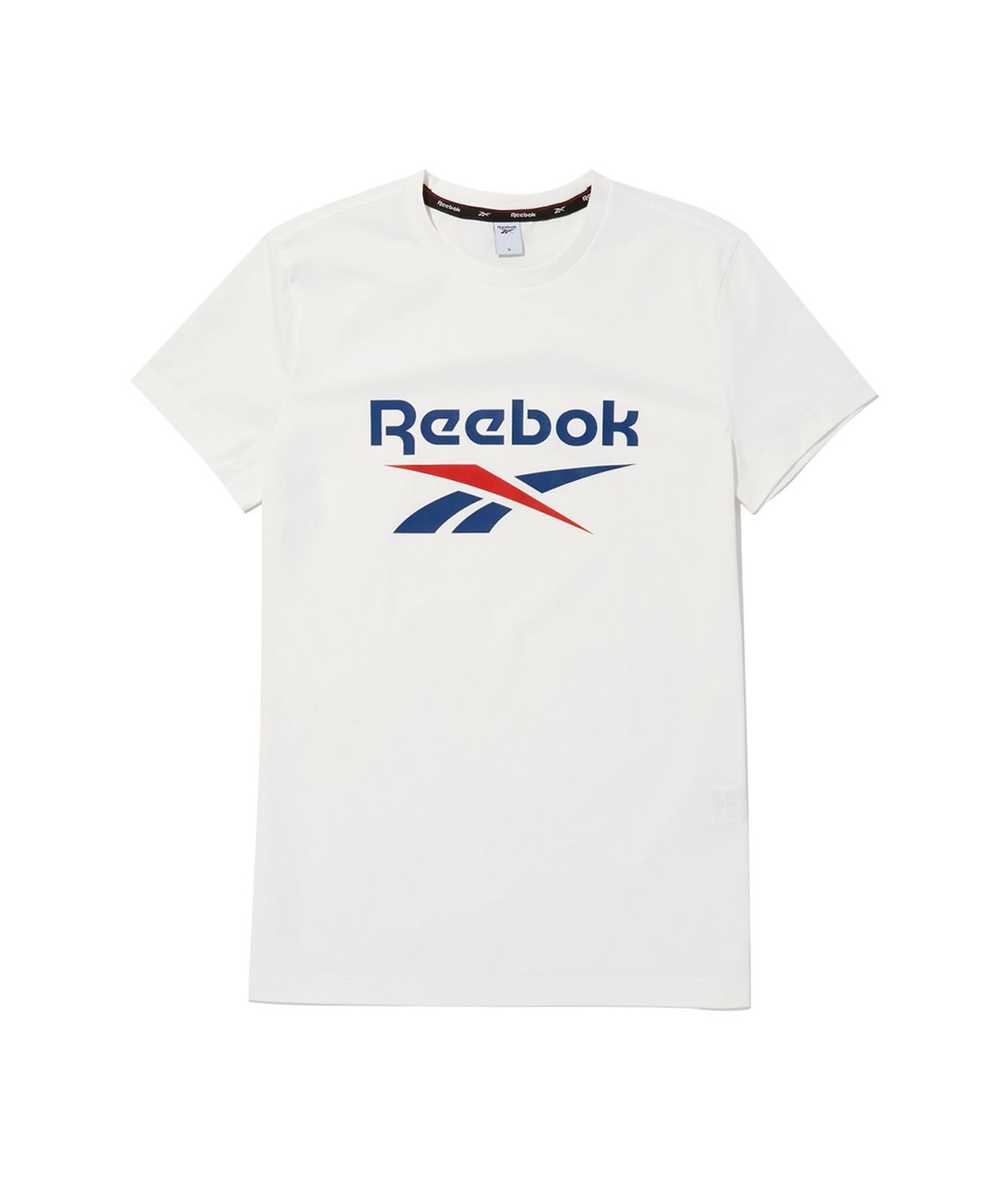 리복(REEBOK) 빅 로고 티셔츠 - 오프 화이트