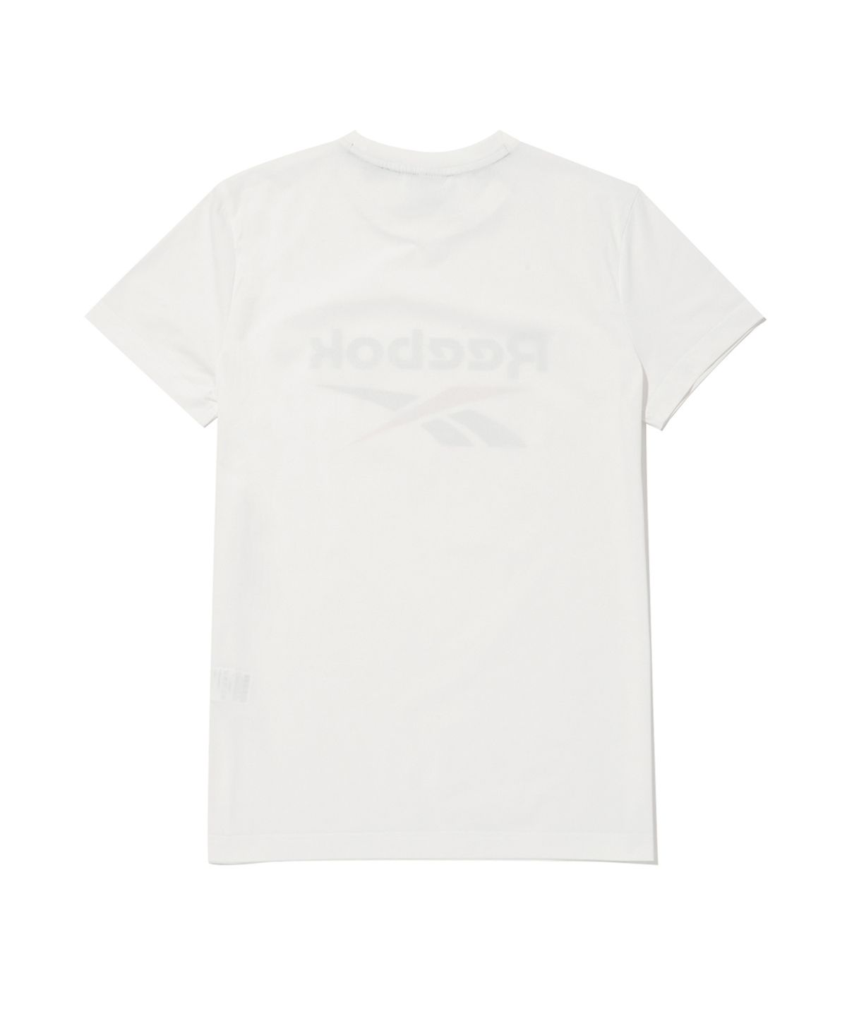 리복(REEBOK) 빅 로고 티셔츠 - 오프 화이트