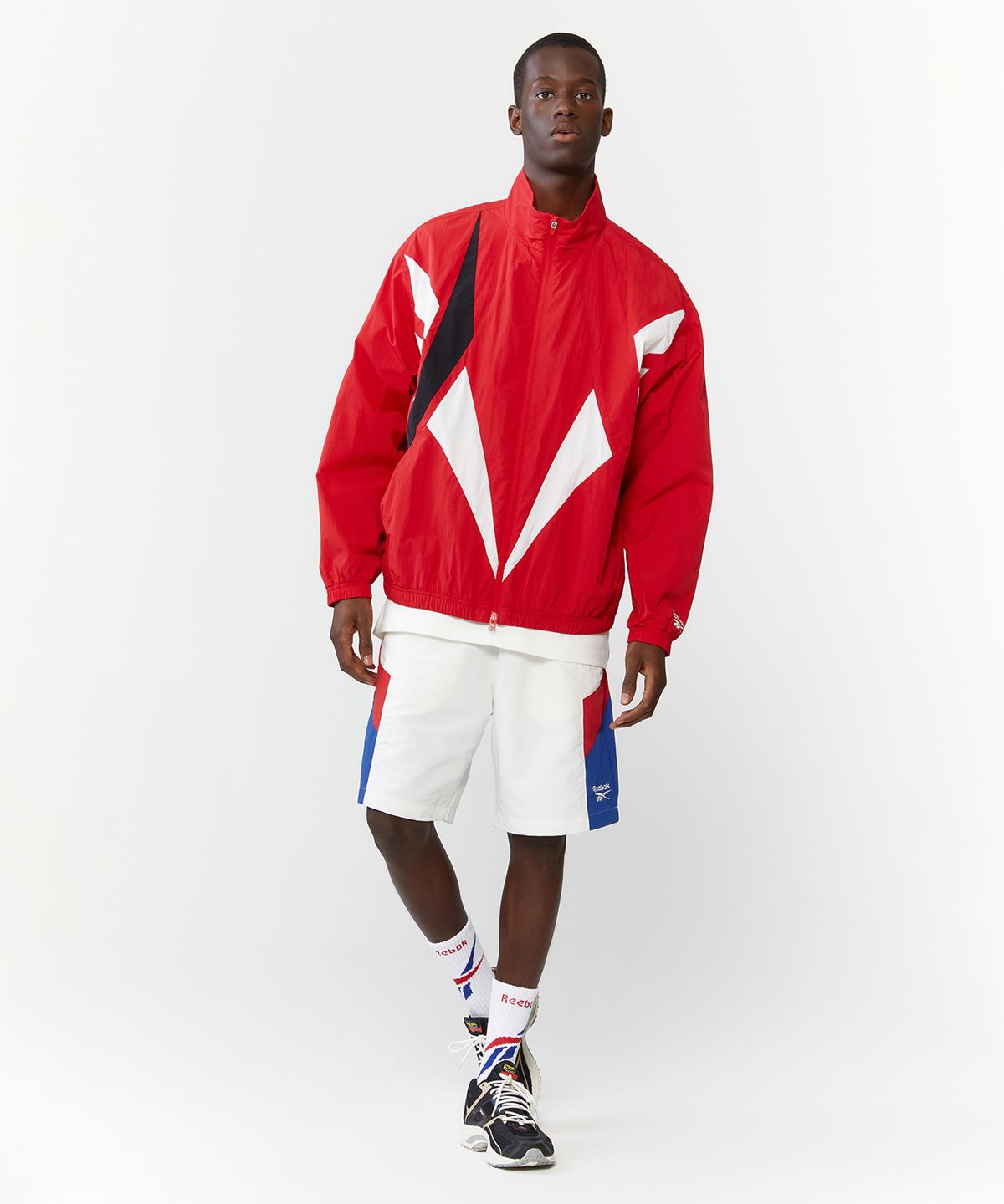 리복(REEBOK) 벡터 플래시 윈드 브레이커 - 레드