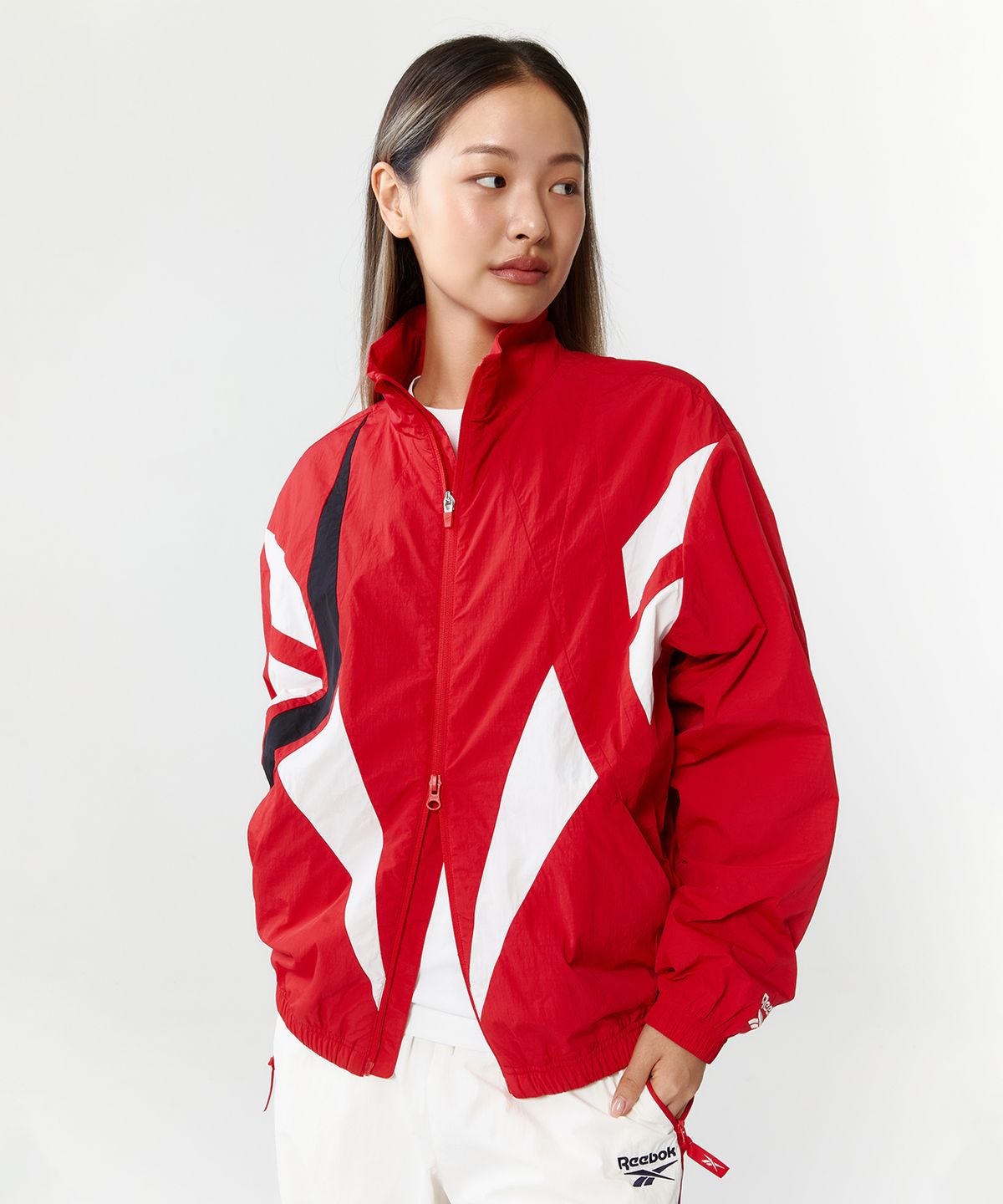 리복(REEBOK) 벡터 플래시 윈드 브레이커 - 레드