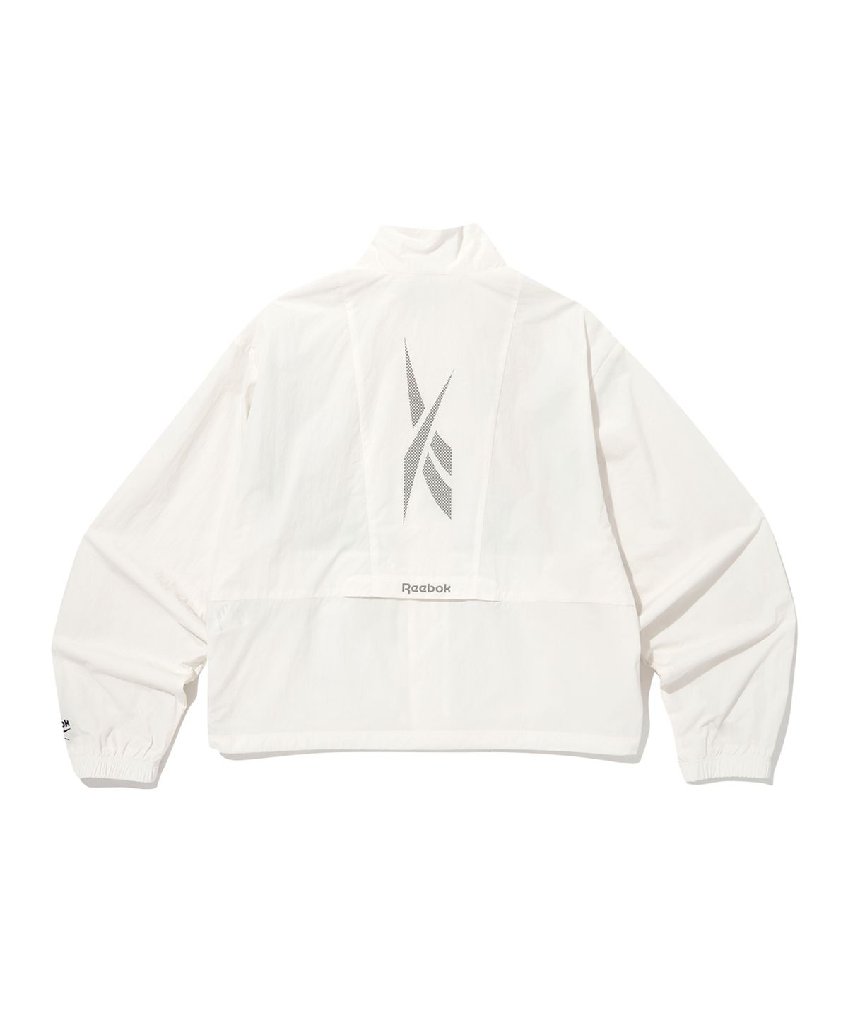 리복(REEBOK) 벡터 플래시 크롭 윈드 브레이커 (W) - 오프 화이트