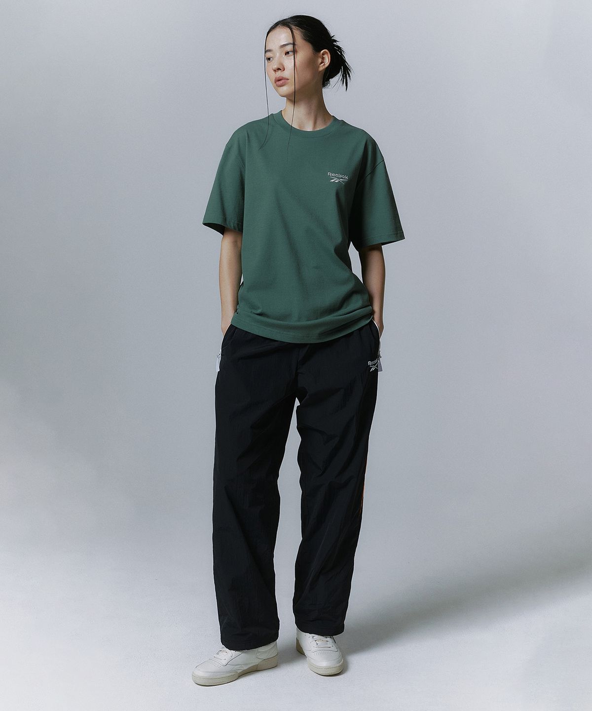 리복(REEBOK) 벡터 플래시 2WAY 웜업 팬츠 - 블랙