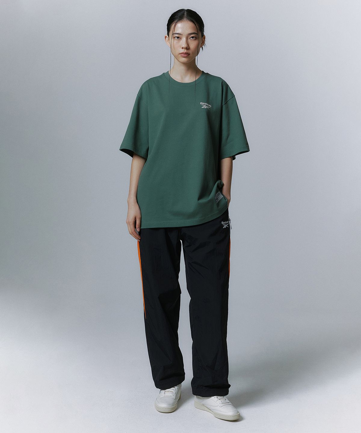 리복(REEBOK) 벡터 플래시 2WAY 웜업 팬츠 - 블랙