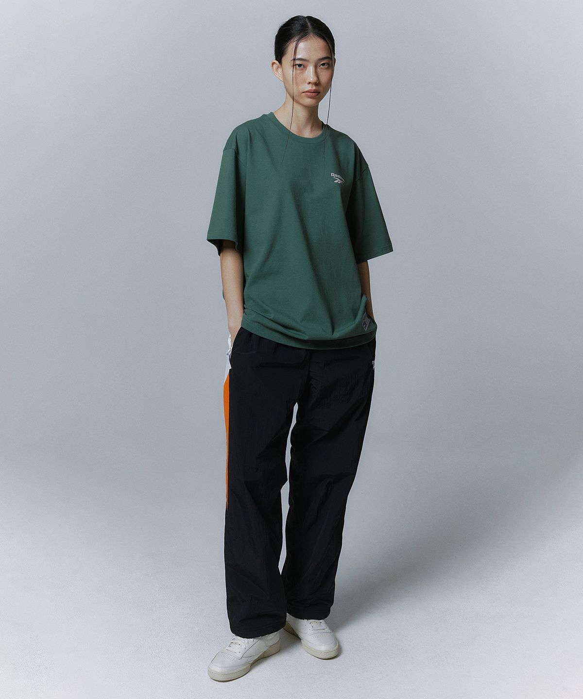 리복(REEBOK) 벡터 플래시 2WAY 웜업 팬츠 - 블랙