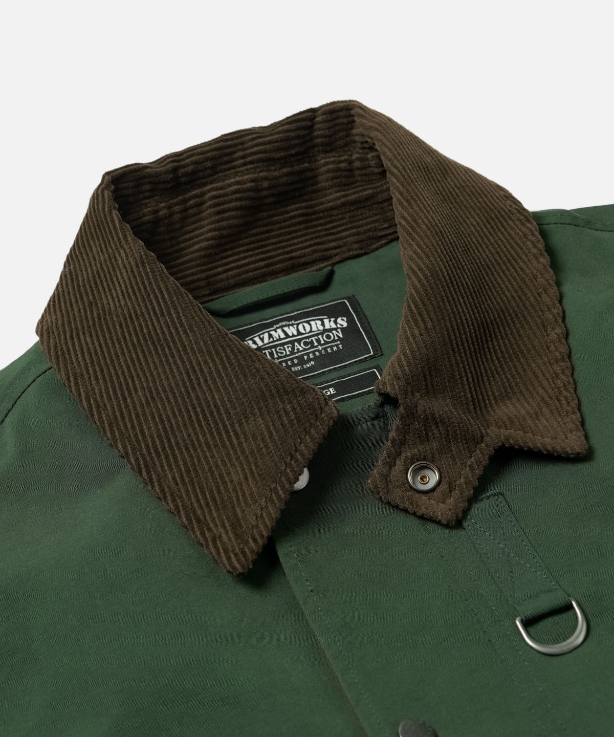 프리즘웍스(FRIZMWORKS) HERITAGE HUNTING JACKET 002 _ FOREST GREEN