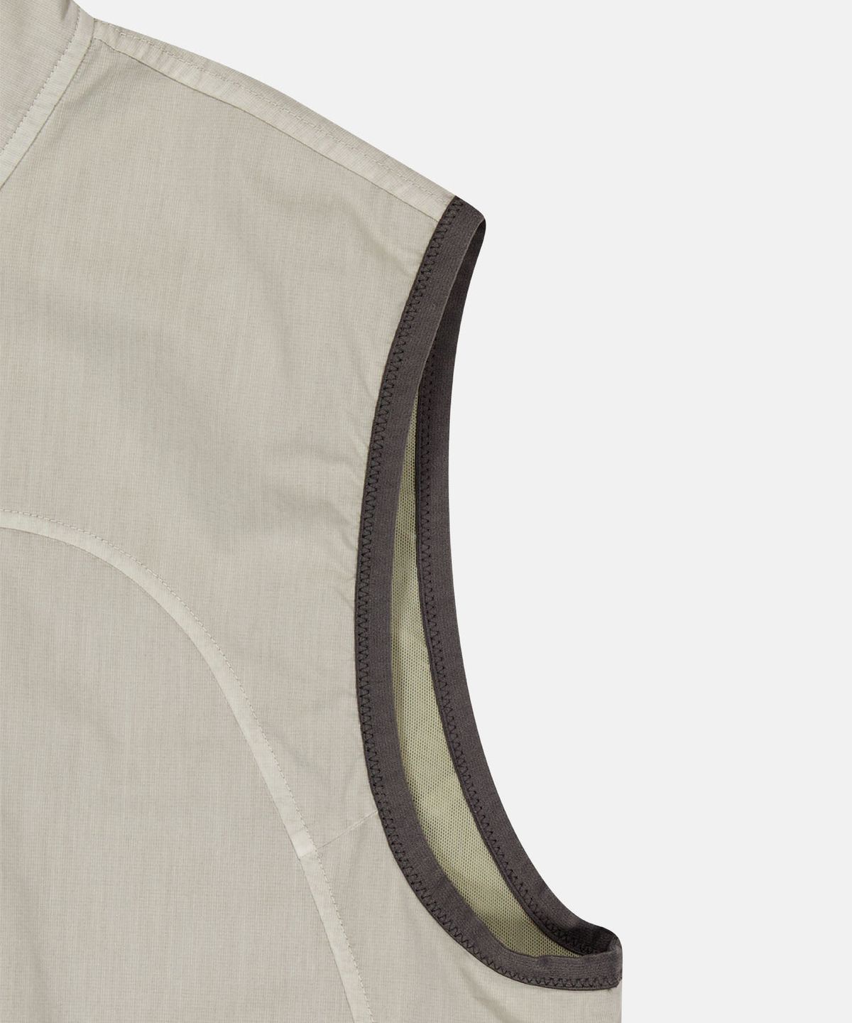 썬러브투어(SUNLOVETOUR) Redux Full Zip Vest Light Grey