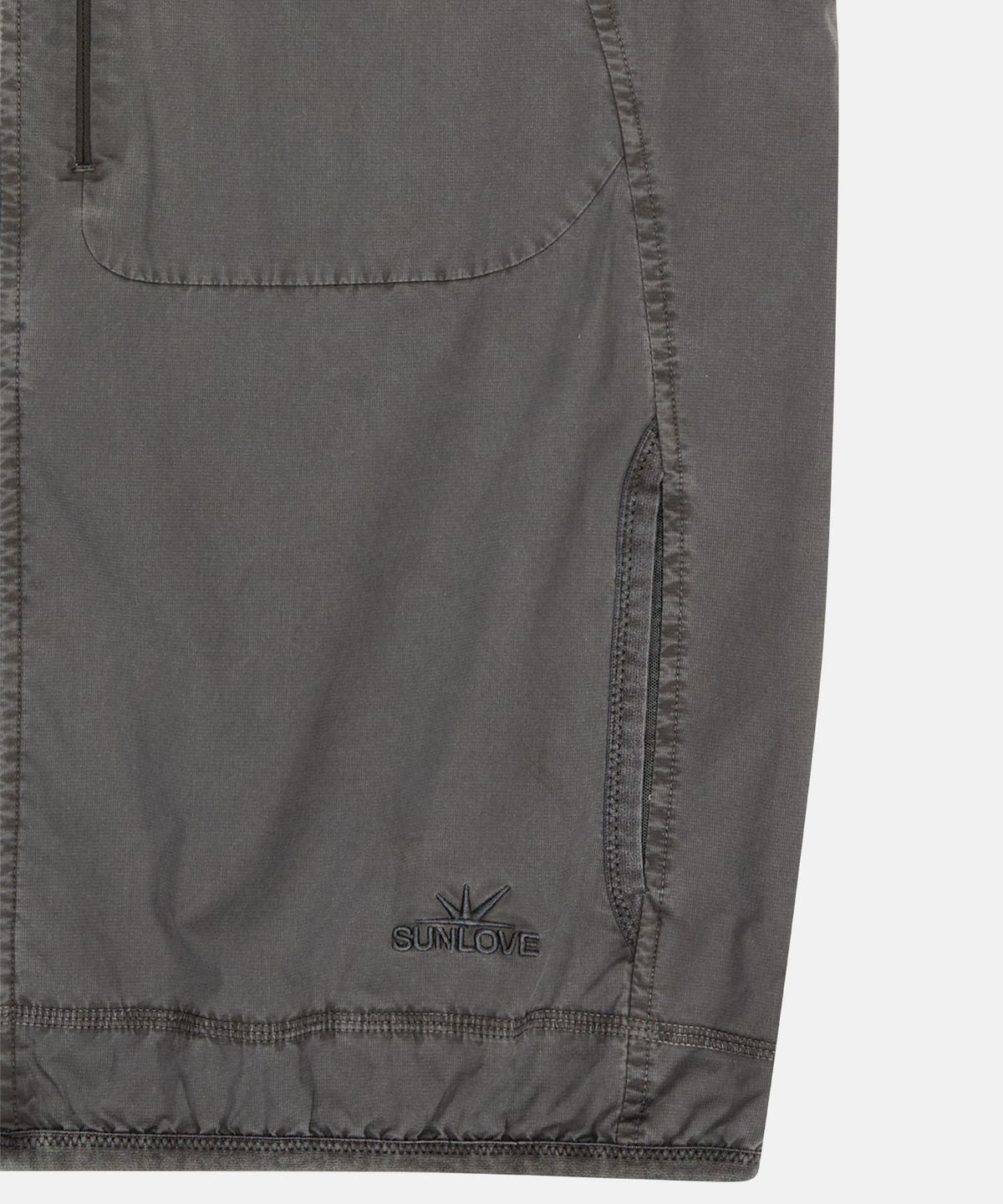 썬러브투어(SUNLOVETOUR) Redux Full Zip Vest Charcoal