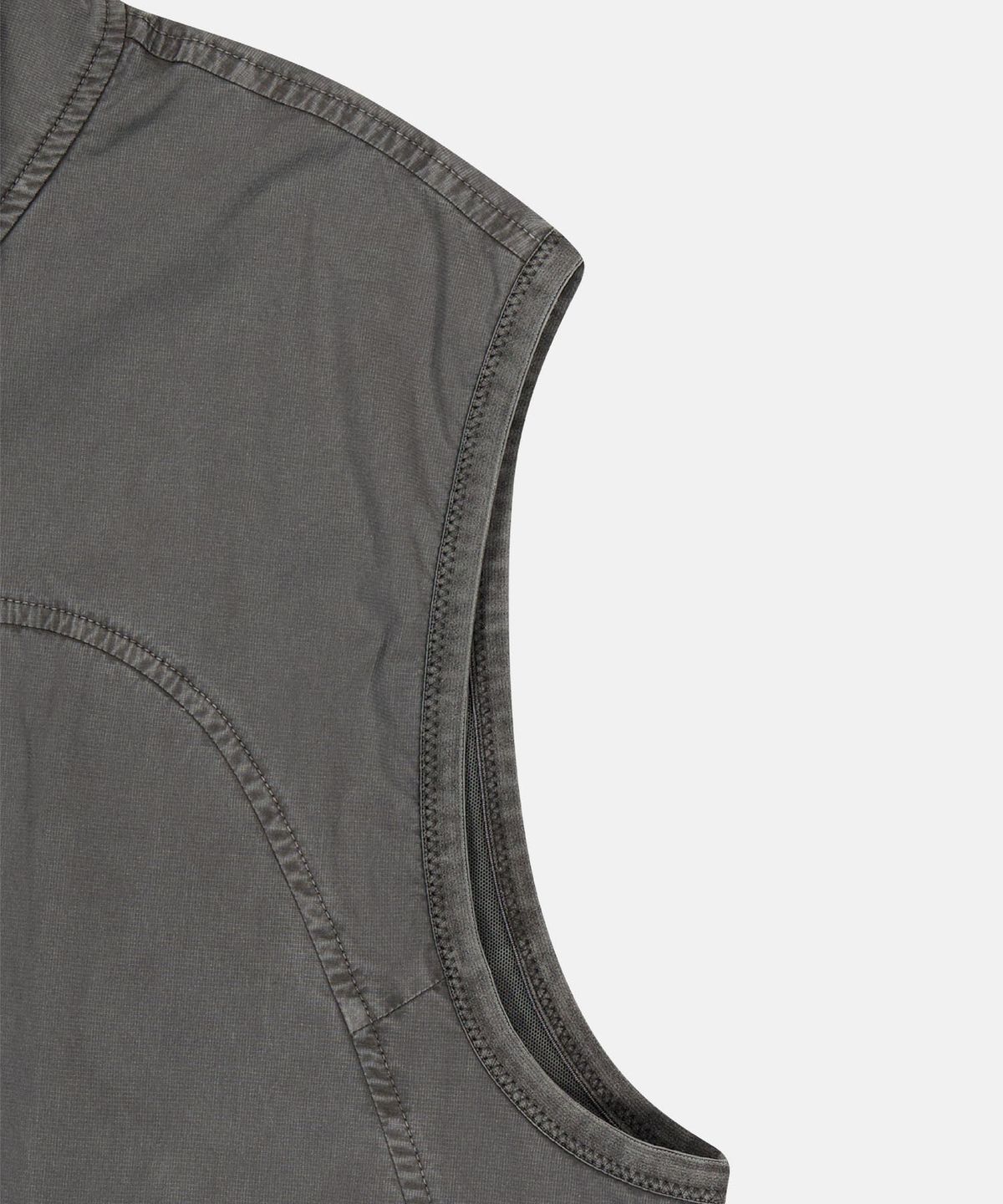 썬러브투어(SUNLOVETOUR) Redux Full Zip Vest Charcoal