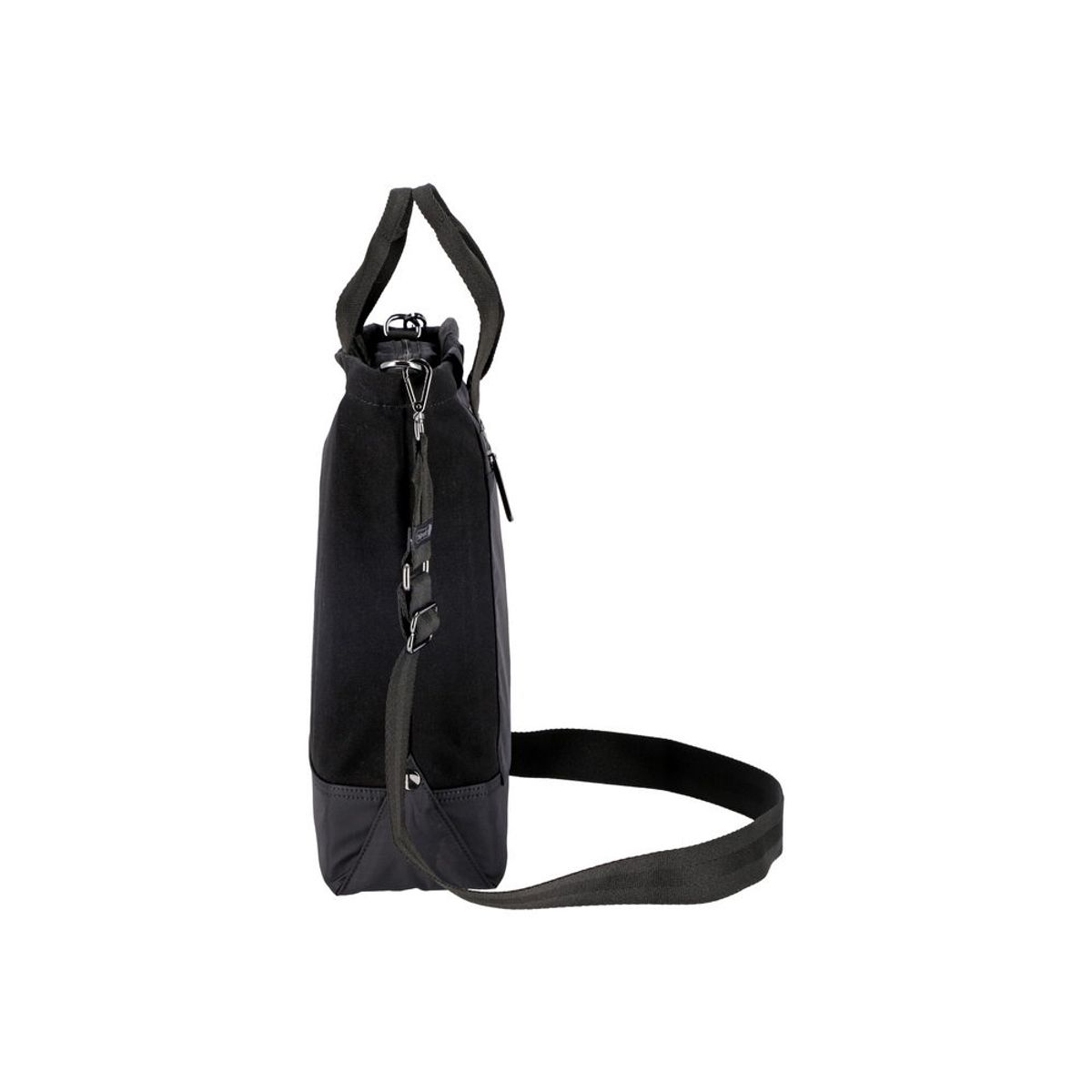 레스포색(LESPORTSAC) 미드나잇 블랙 캔버스 미니 토트백 [1387.C519]