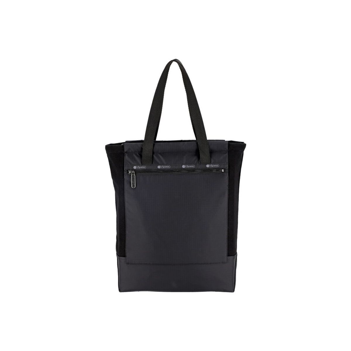 레스포색(LESPORTSAC) 미드나잇 블랙 캔버스 컨버터블 N/S 토트백 [1388.C519]