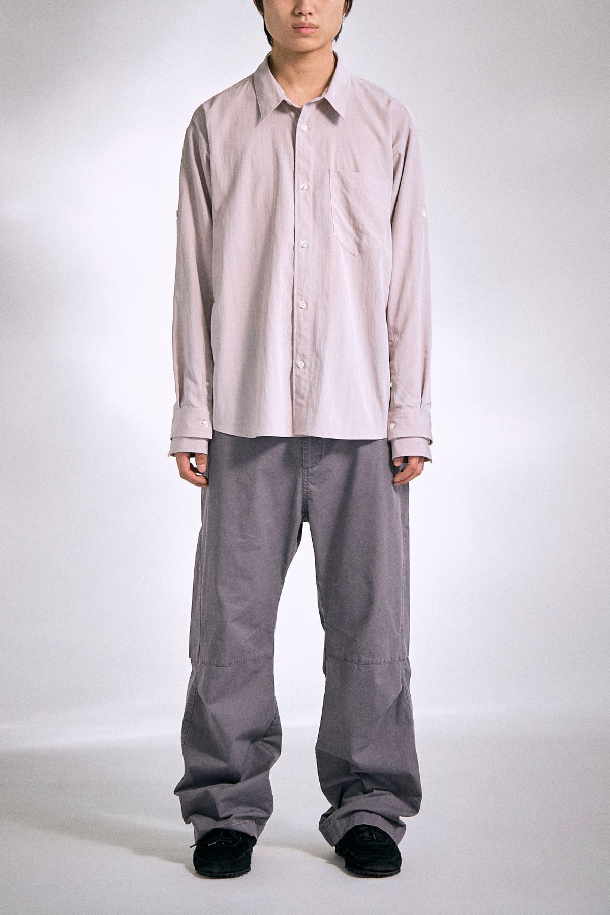 해칭룸(HATCHINGROOM) Vented Pants Faded Purple