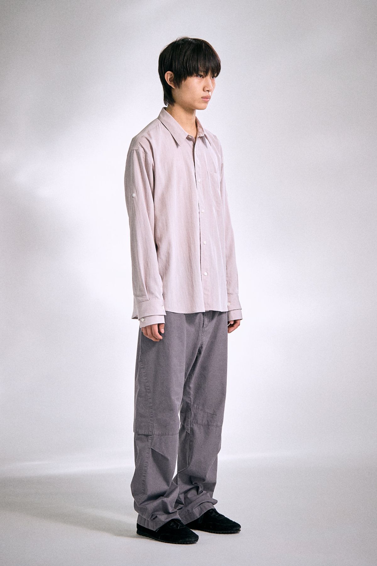 해칭룸(HATCHINGROOM) Vented Pants Faded Purple