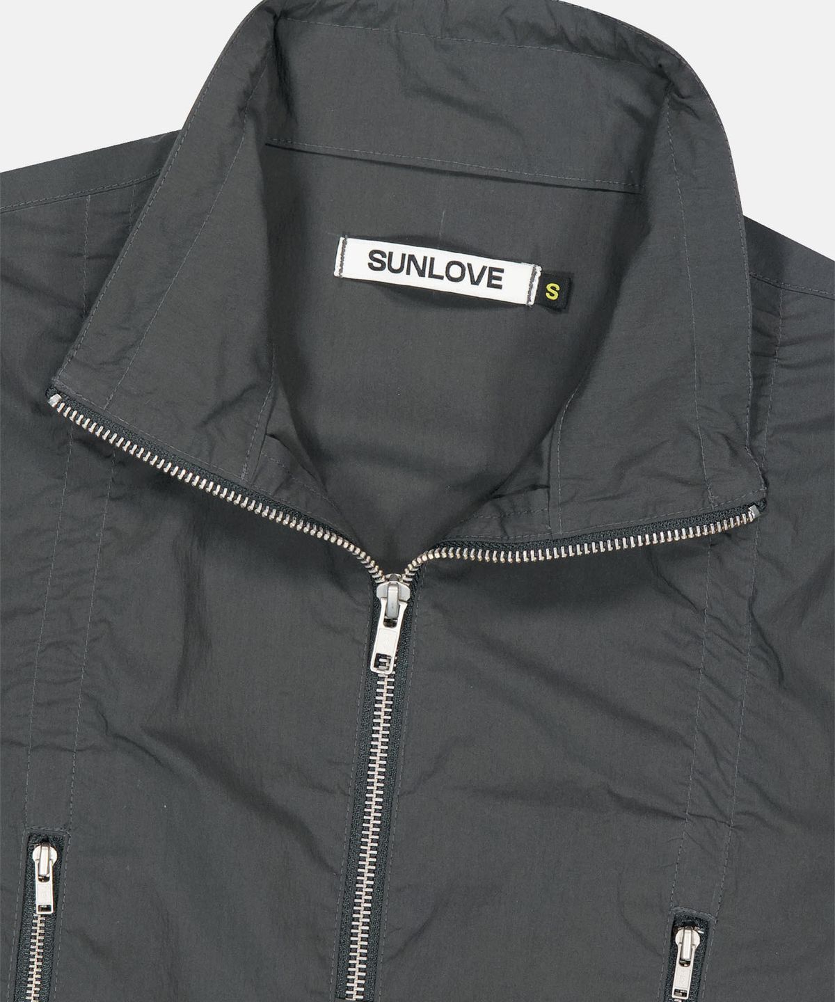 썬러브투어(SUNLOVETOUR) W Cloud S/S Half Zip Pullover Charcoal