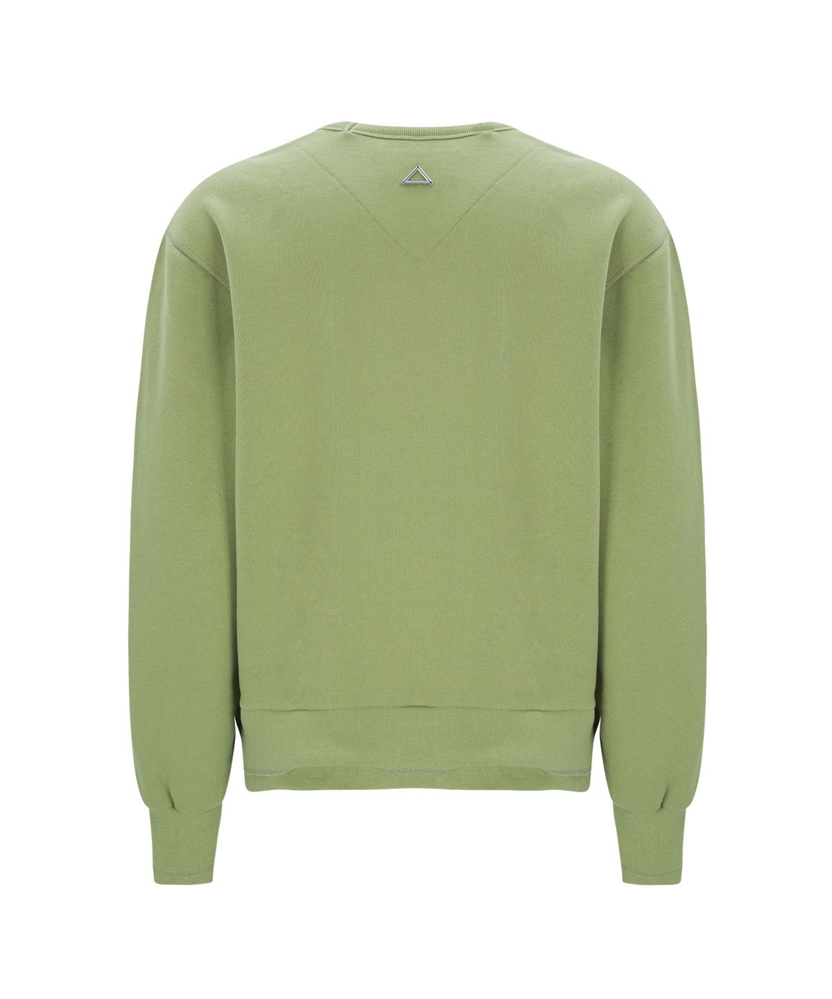 언지미크(UNGIMMICK) DIAGONAL SEAM PIPING SWEATSHIRT (GREEN)