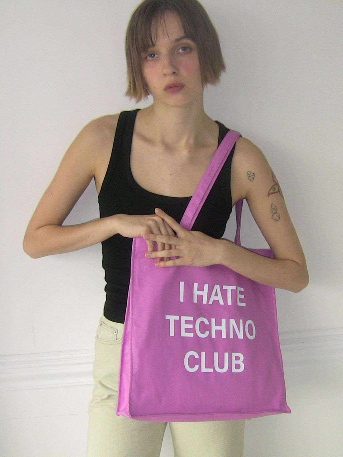 필인더블랭크(FILLINTHEBLANK) Stance Coated Multi Bag (pink)