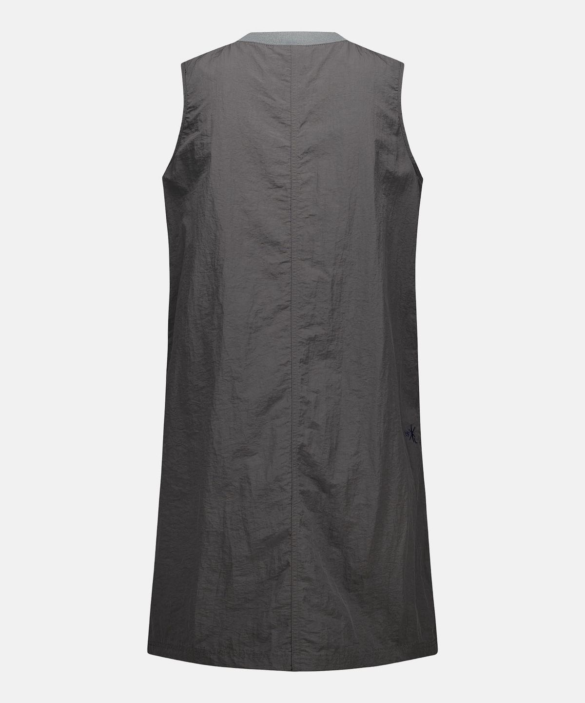 썬러브투어(SUNLOVETOUR) Cargo Nylon Zip Dress Charcoal