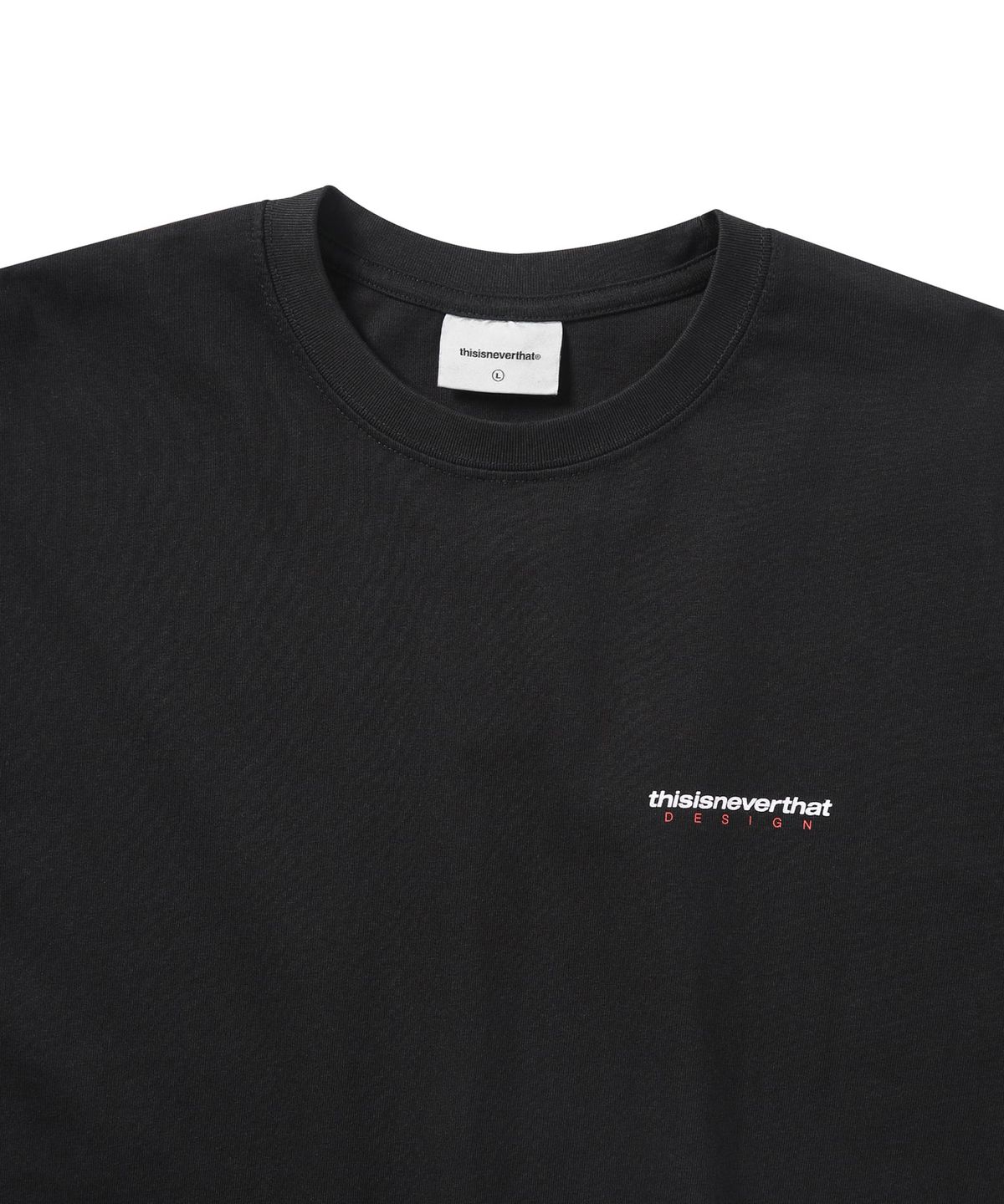 디스이즈네버댓(THISISNEVERTHAT) DSN-Logo Tee Black