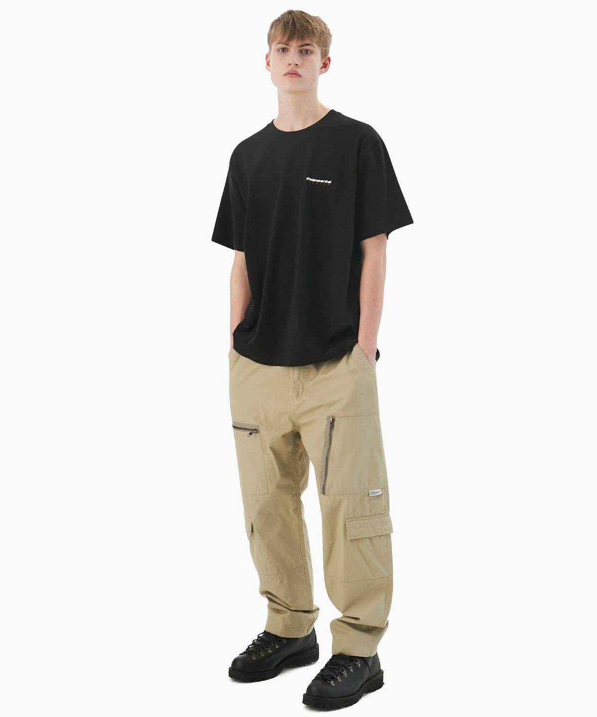디스이즈네버댓(THISISNEVERTHAT) DSN-Logo Tee Black