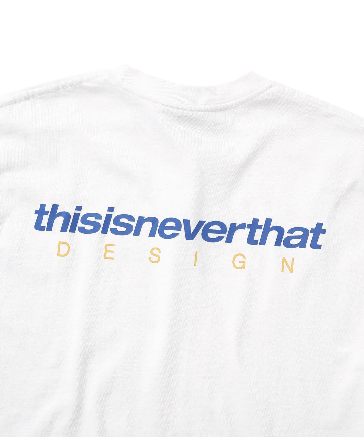 디스이즈네버댓(THISISNEVERTHAT) DSN-Logo Tee White