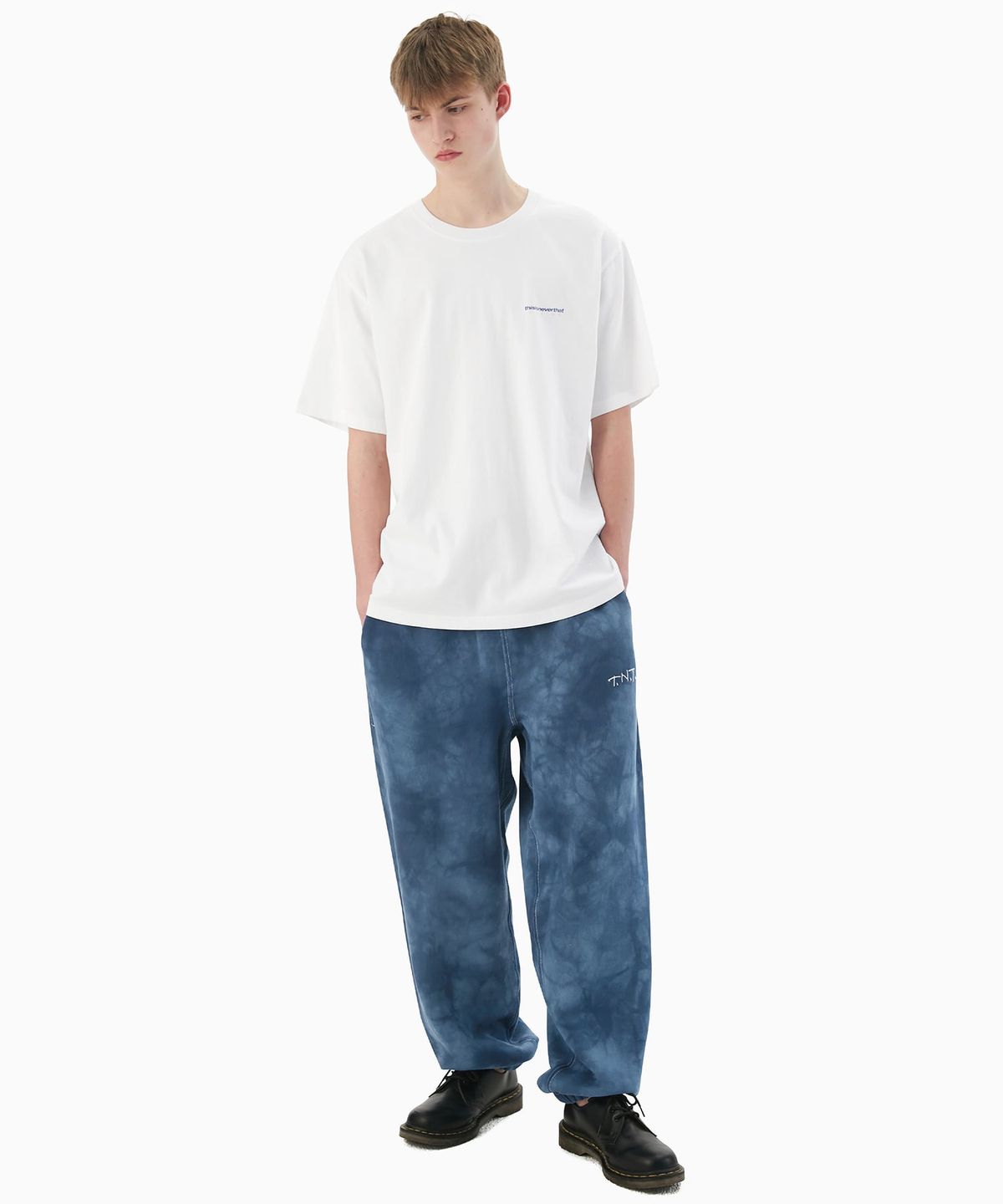 디스이즈네버댓(THISISNEVERTHAT) DSN-Logo Tee White
