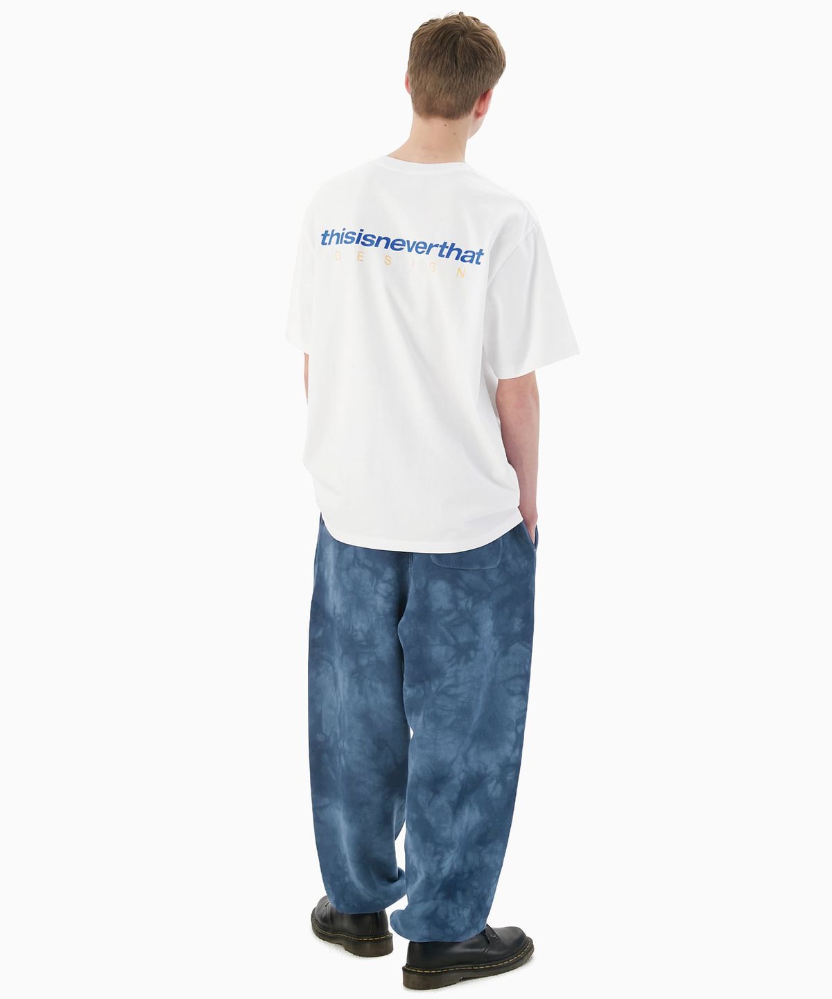 디스이즈네버댓(THISISNEVERTHAT) DSN-Logo Tee White