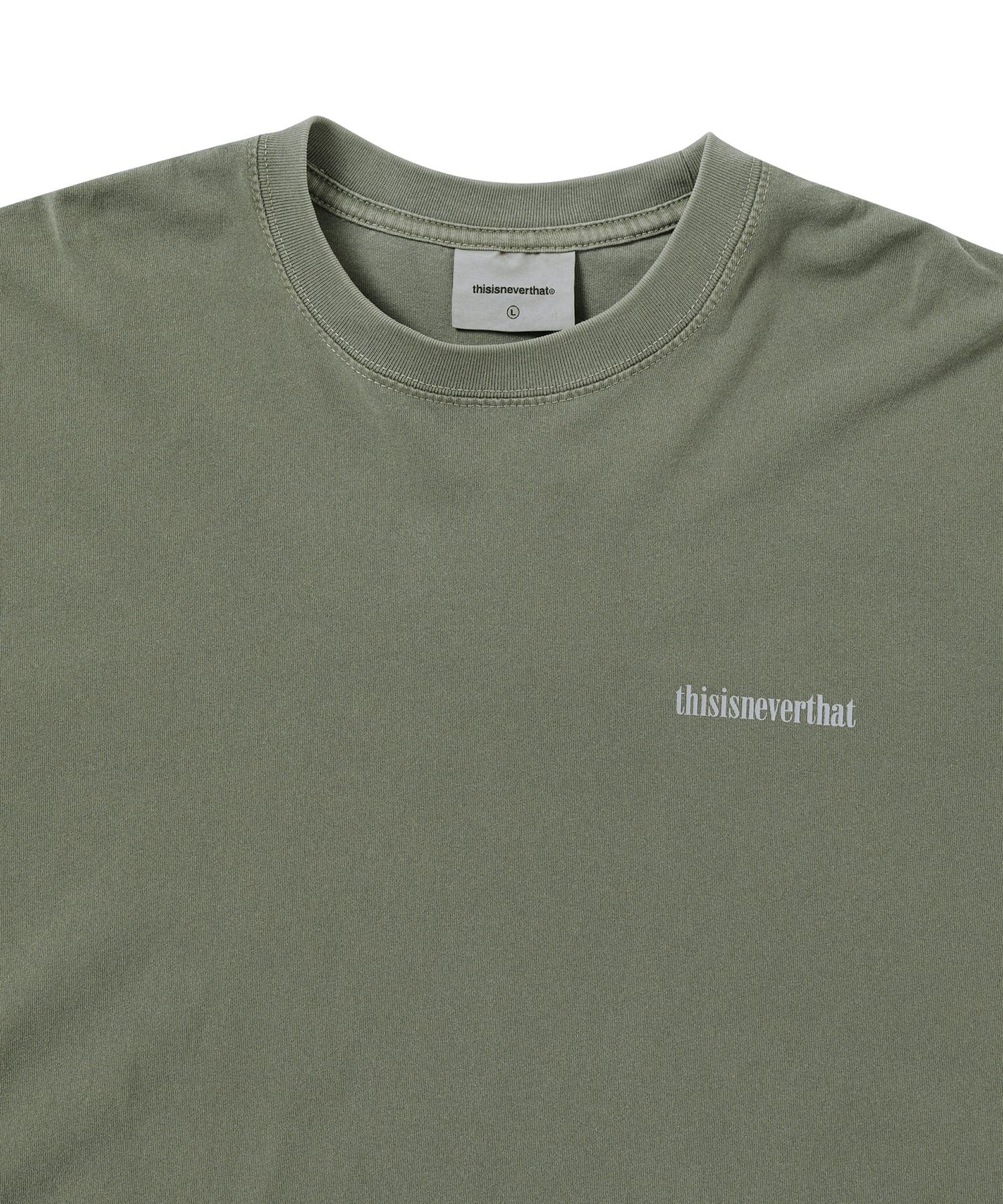 MUSINSA | thisisneverthat® Flame Onyx L/S Tee Mud