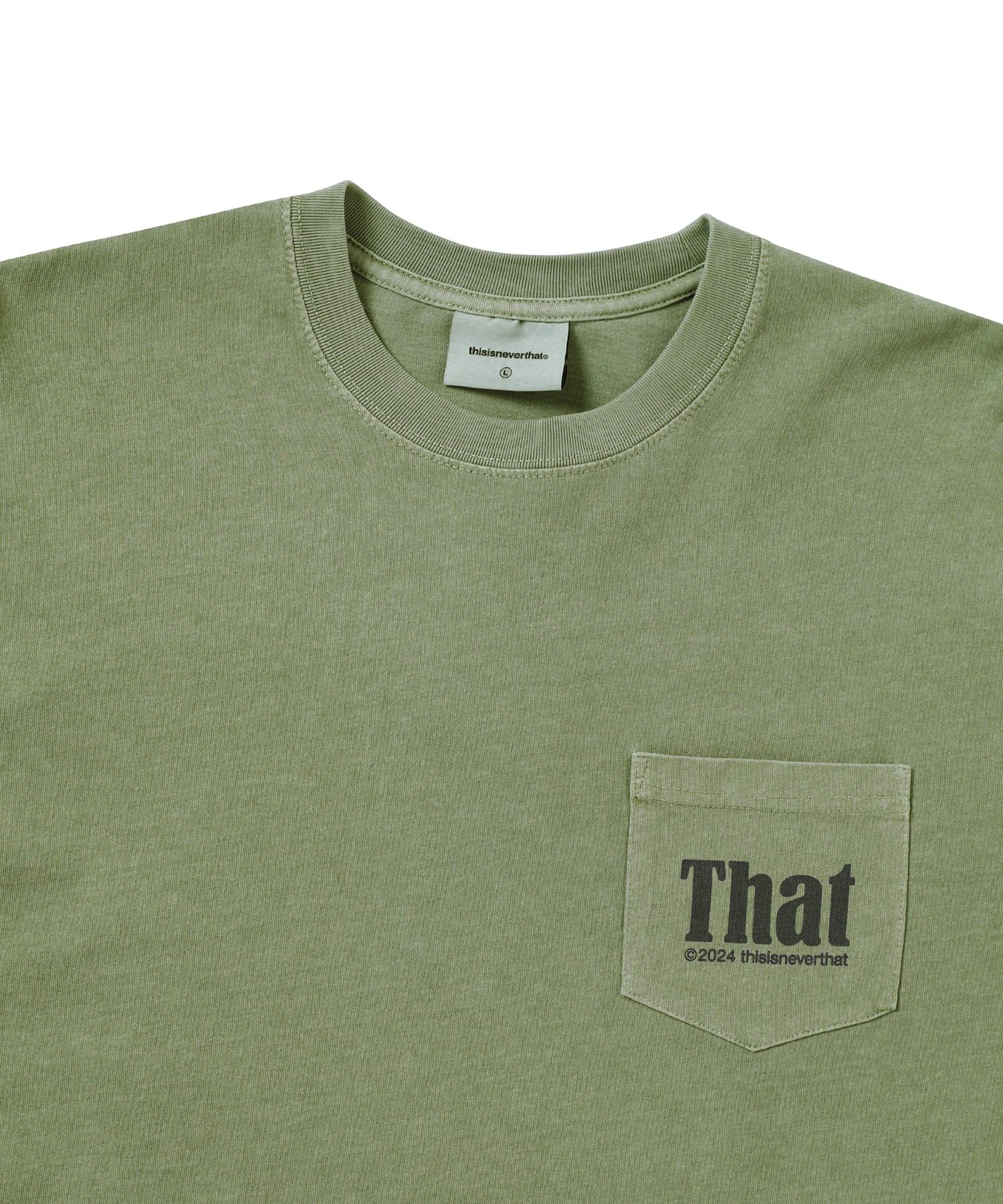 さらに100円引き◆thisisneverthat◆That Pocket L/S Tee That Pocket L/S Tee – thisisneverthat® JP