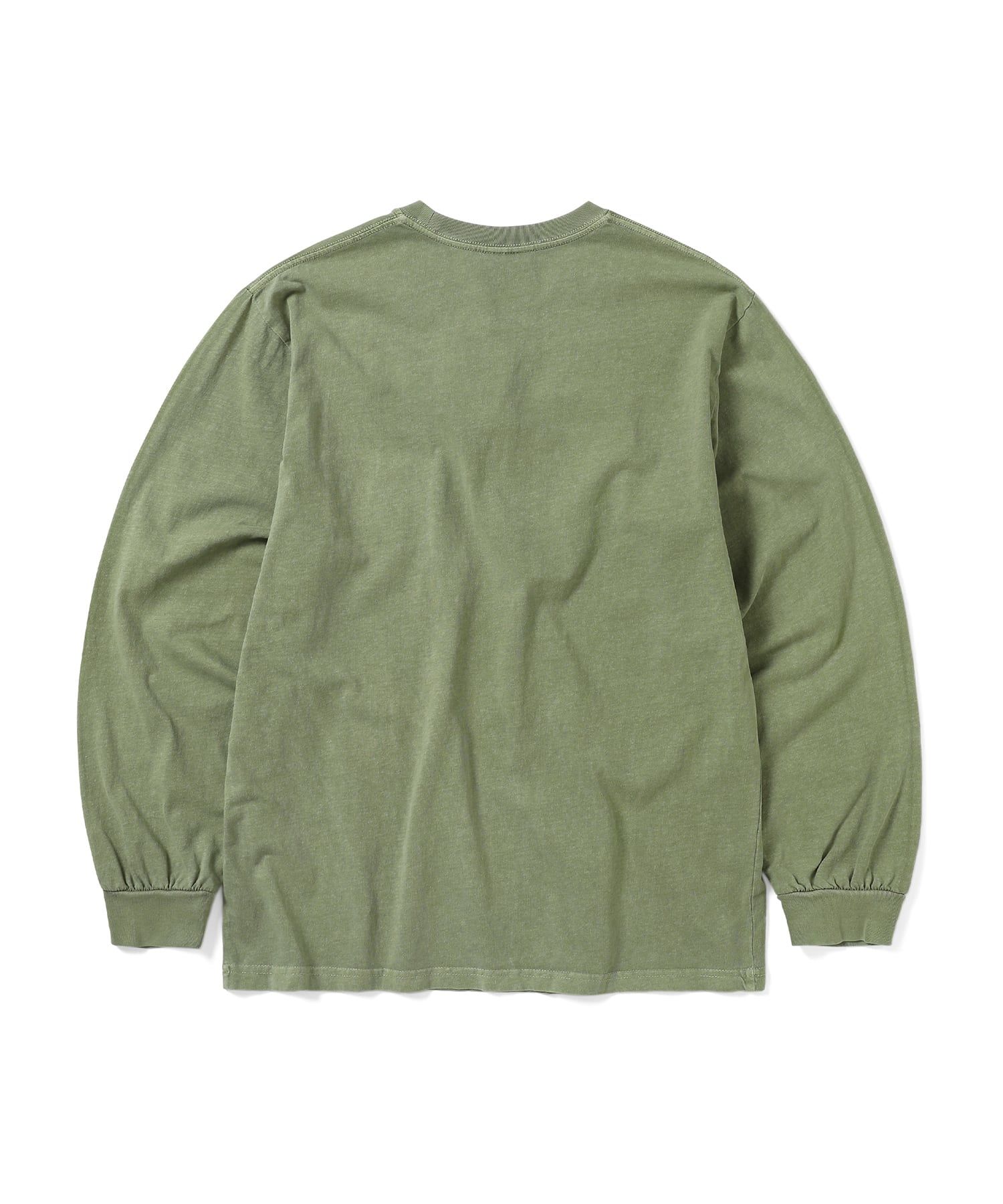MUSINSA | thisisneverthat® That Pocket L/S Tee Olive