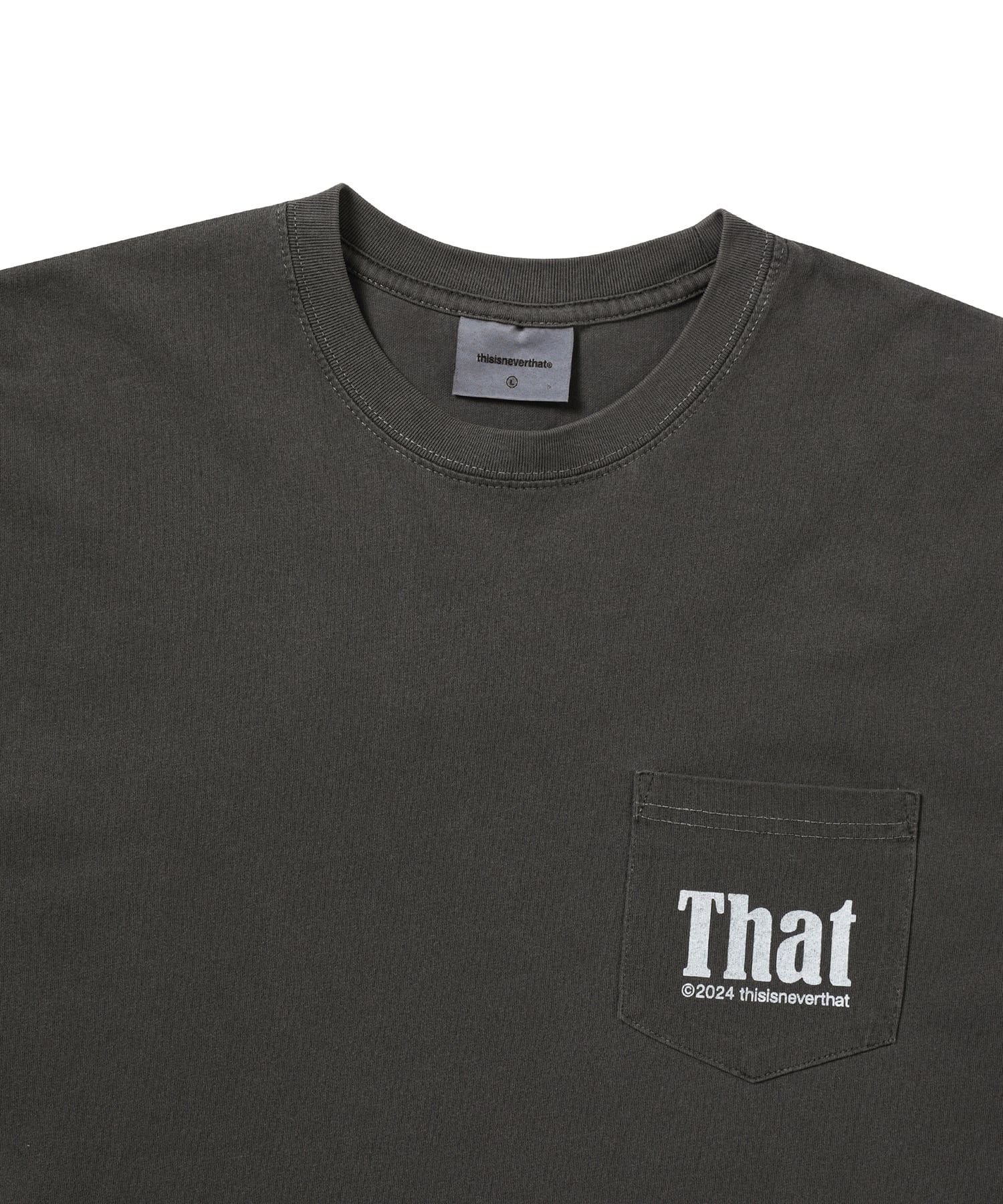 Tシャツ・カットソー 25SS thisisneverthat That Pocket L/S Tee That Pocket L/S Tee – thisisneverthat® JP