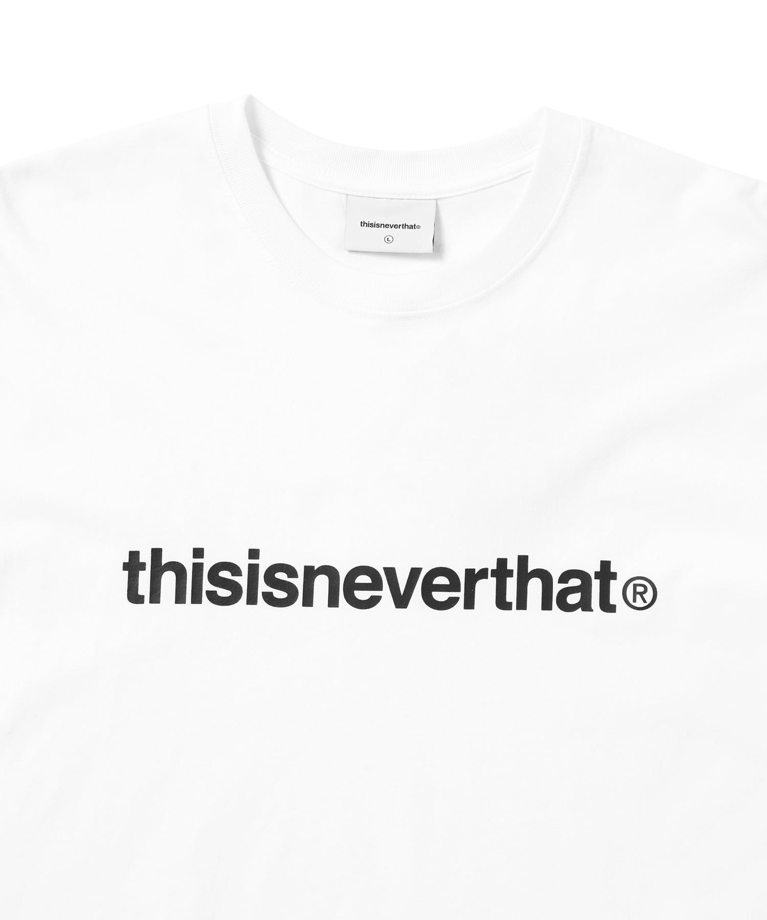 MUSINSA | thisisneverthat® (SS24) T-Logo L/S Tee - Black