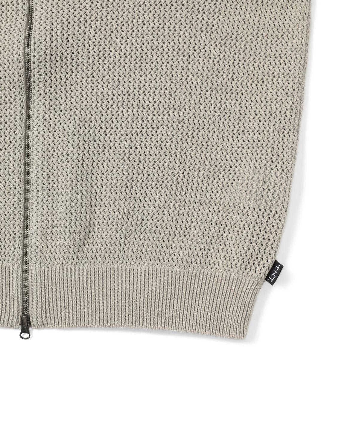디스이즈네버댓(THISISNEVERTHAT) Net Knit Jacket Beige