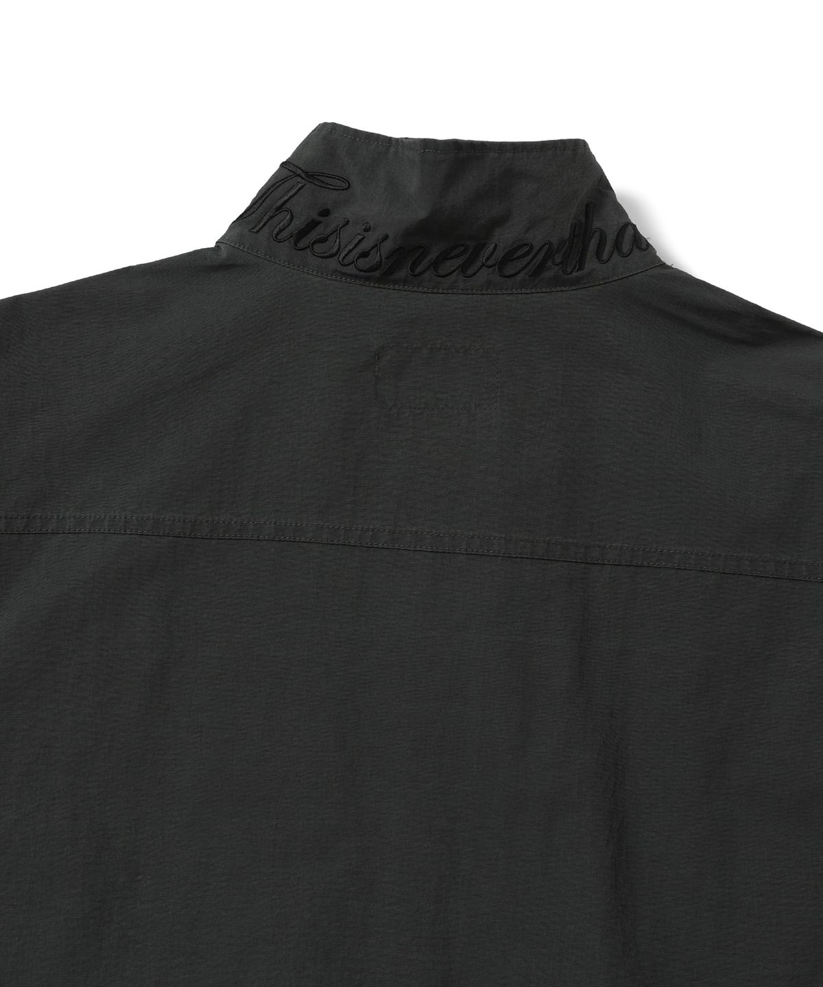 디스이즈네버댓(THISISNEVERTHAT) Script Track Jacket Black