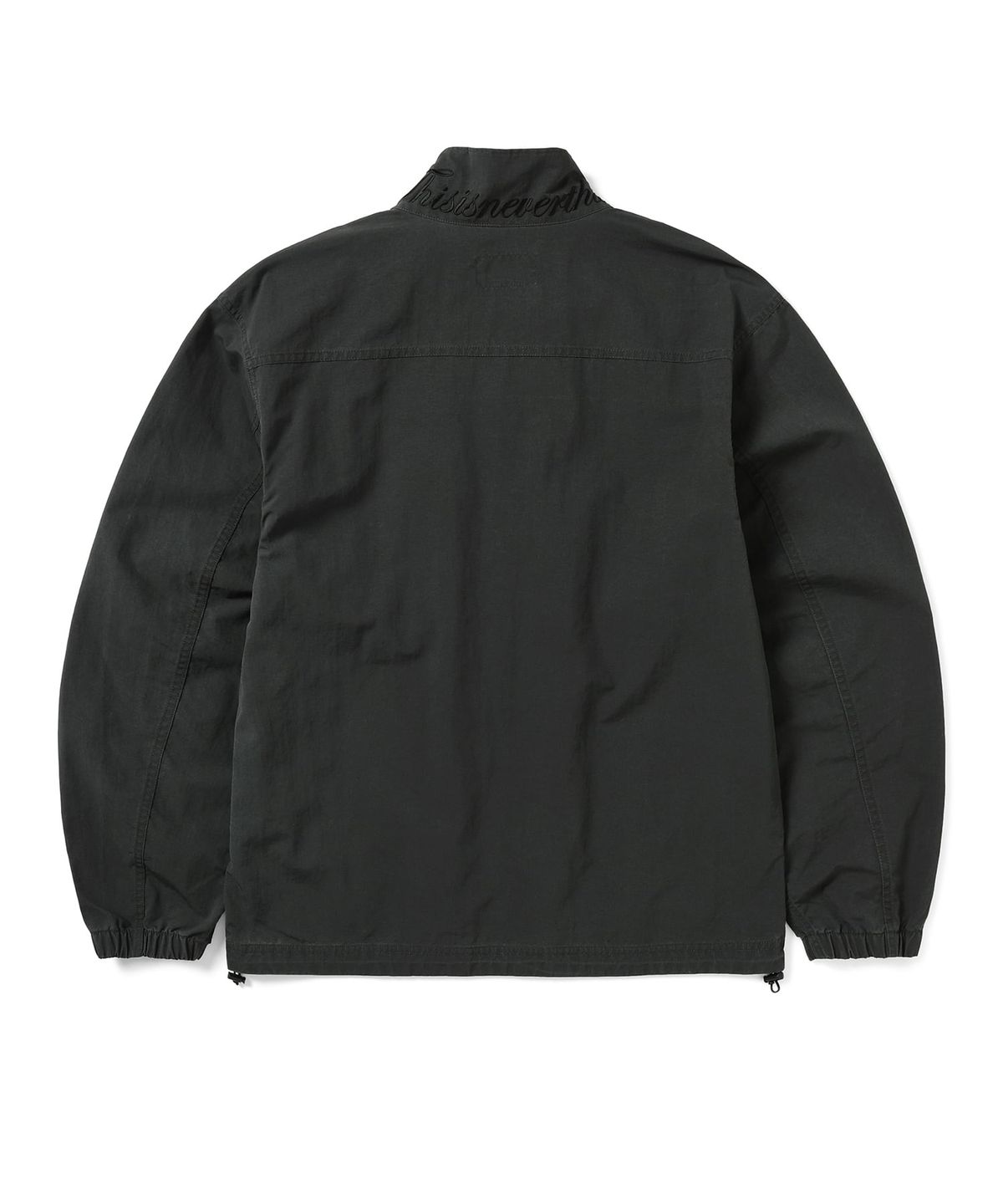 디스이즈네버댓(THISISNEVERTHAT) Script Track Jacket Black