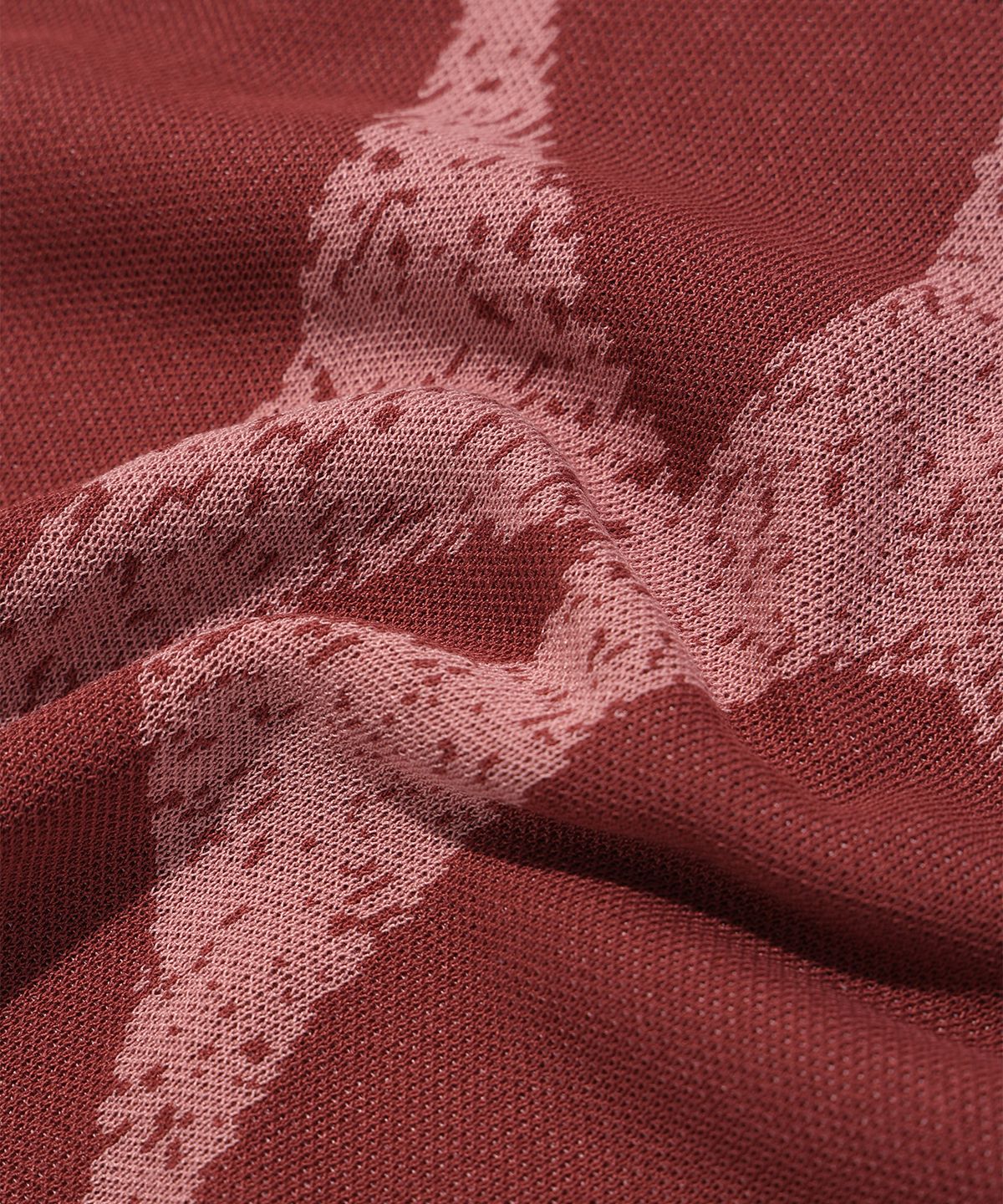 크리틱(CRITIC) WORMHOLE LOGO JACQUARD KNIT BRICK