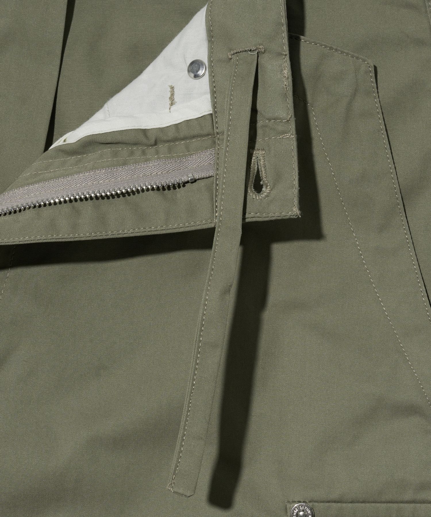 MUSINSA | SATUR Torino string flap pocket cargo pants olive