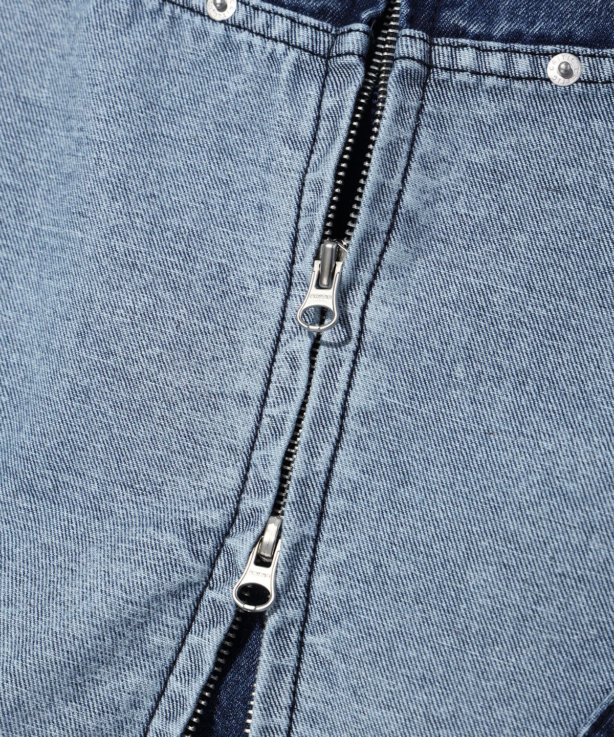 크리틱(CRITIC) WORMHOLE LOGO TWO TONE JACKET MEDIUM INDIGO