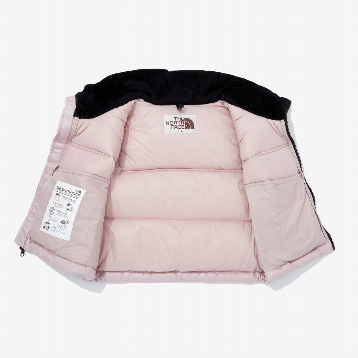 노스페이스(THE NORTH FACE) NV1DQ80M 화이트라벨 여성 노벨티 눕시 RDS 다운 베스트_PINK