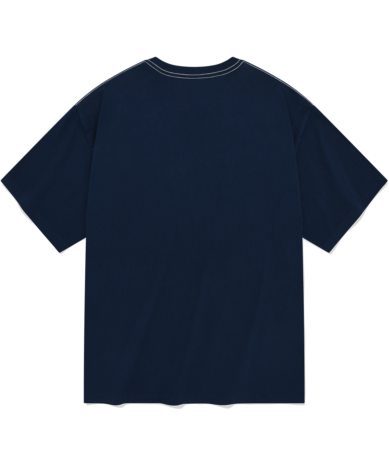 MUSINSA | COVERNAT arch logo t-shirt navy