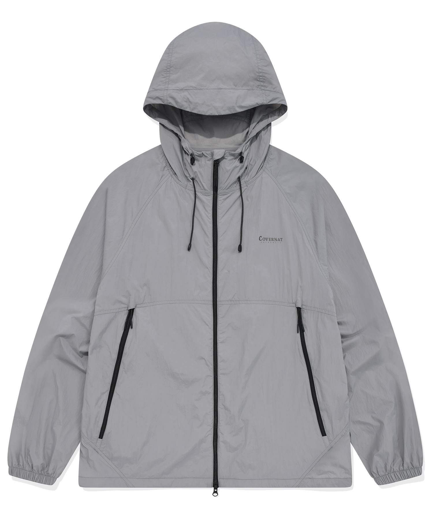 COVERNATのPackable Lightweight Windbreaker Jacket 全3色 MUSINSA | COVERNAT Lightweight Packable Windbreaker Gray