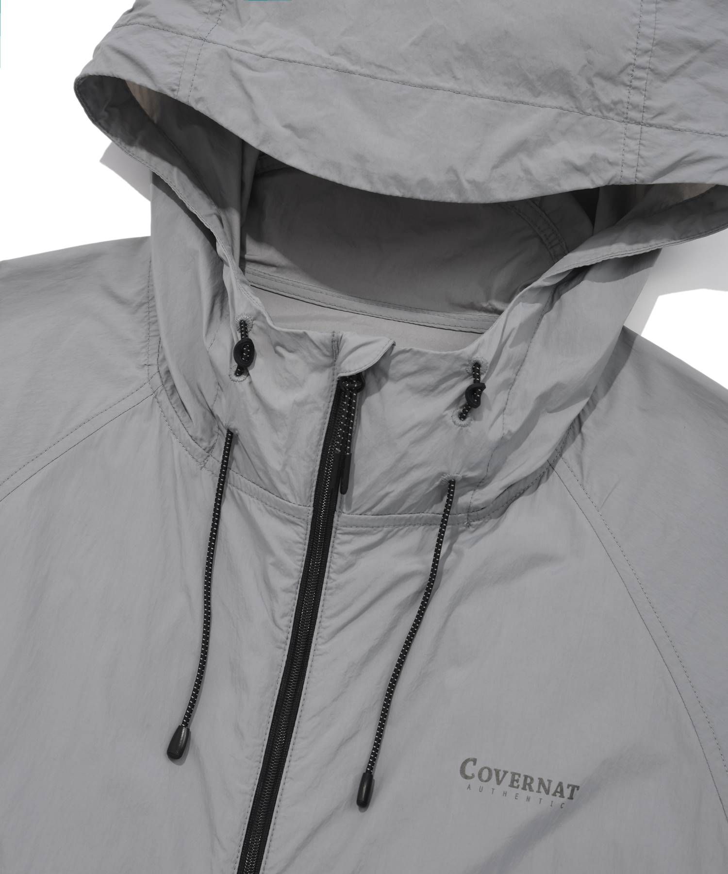 COVERNATのPackable Lightweight Windbreaker Jacket 全3色 MUSINSA | COVERNAT Lightweight Packable Windbreaker Gray