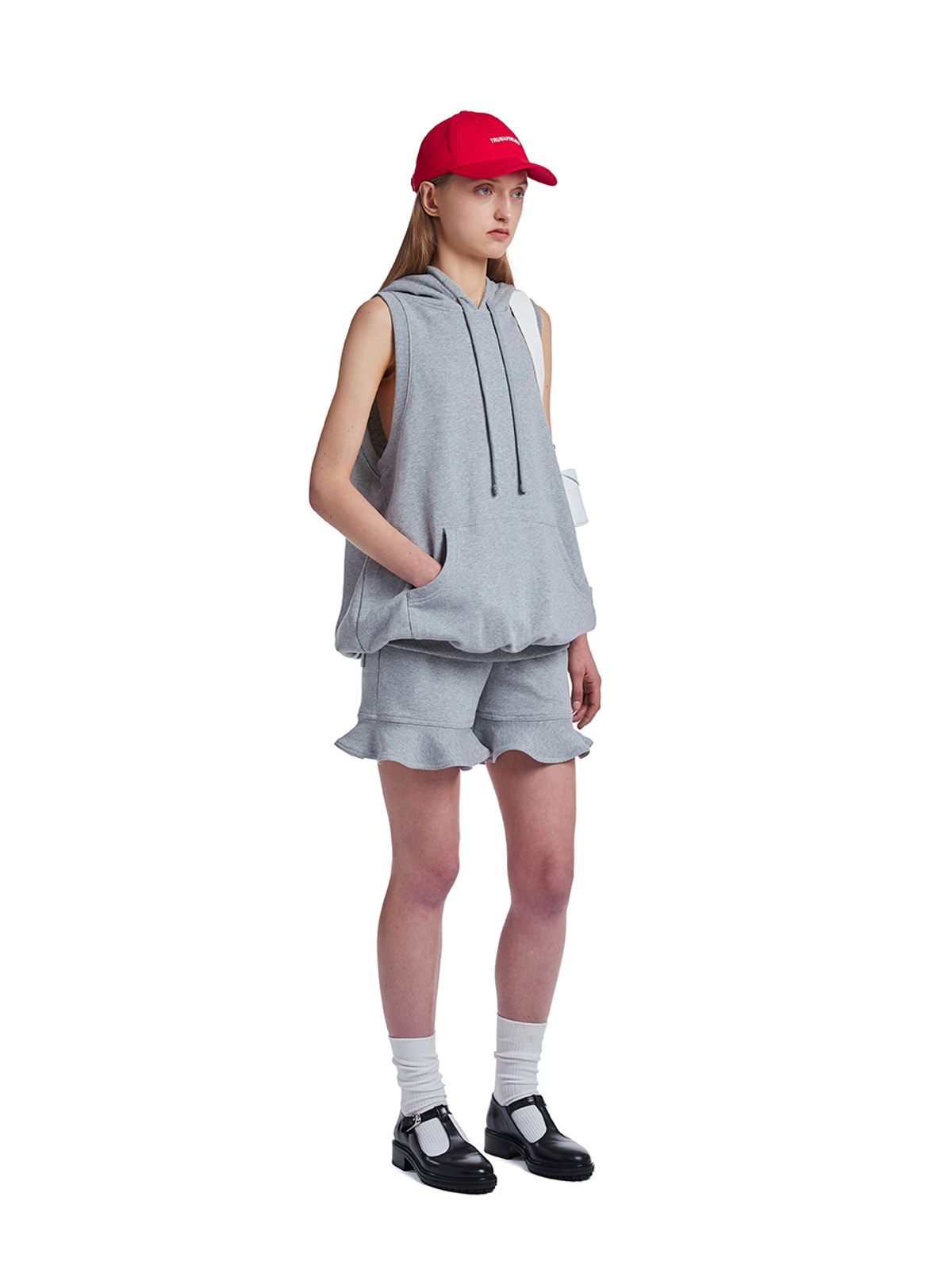 트렁크프로젝트(TRUNK PROJECT) Hoodie Vest_Grey